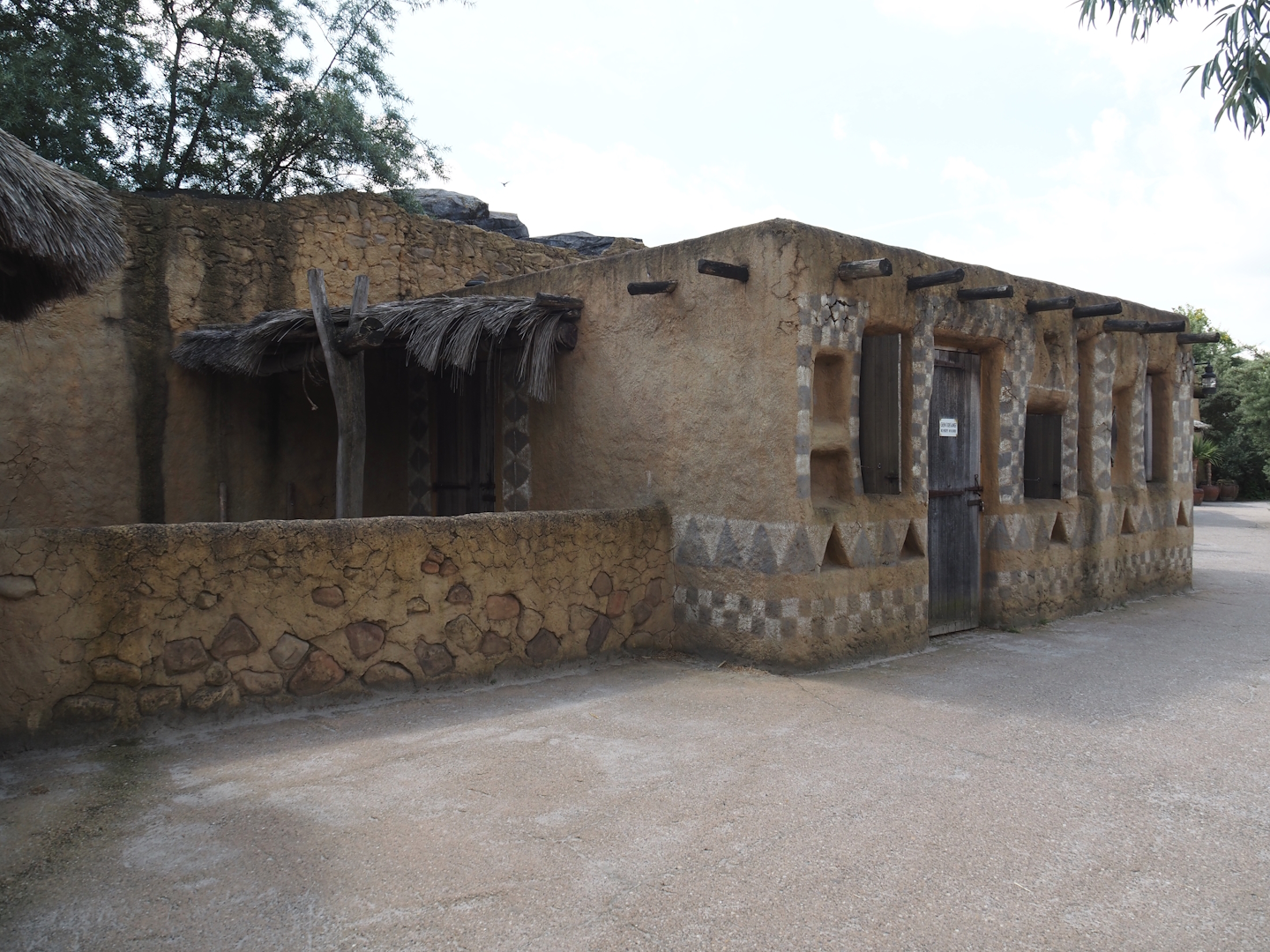 Serenga - Dogon Village - Miniature donkey paddock and donkey and rabbit house, 2024-06-23