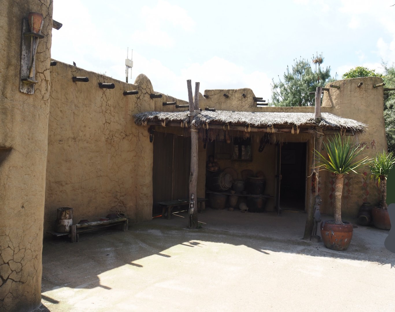 Serenga - Dogon Village - School-themed building, 2024-06-23