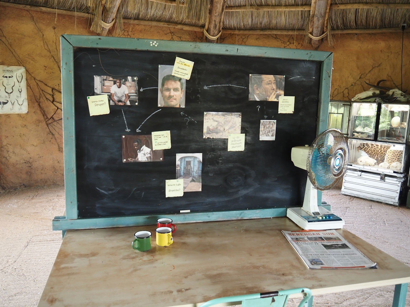 Serenga - Kifaru Ranger Station - Anti-poaching unit desk theming, 2024-06-23
