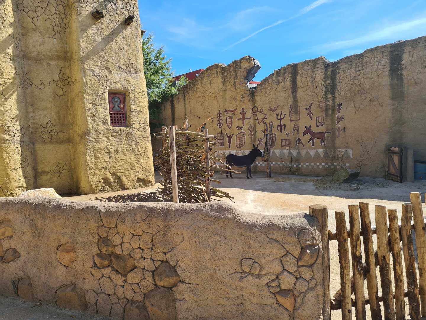 Serenga - Other side of Miniature donkey yard