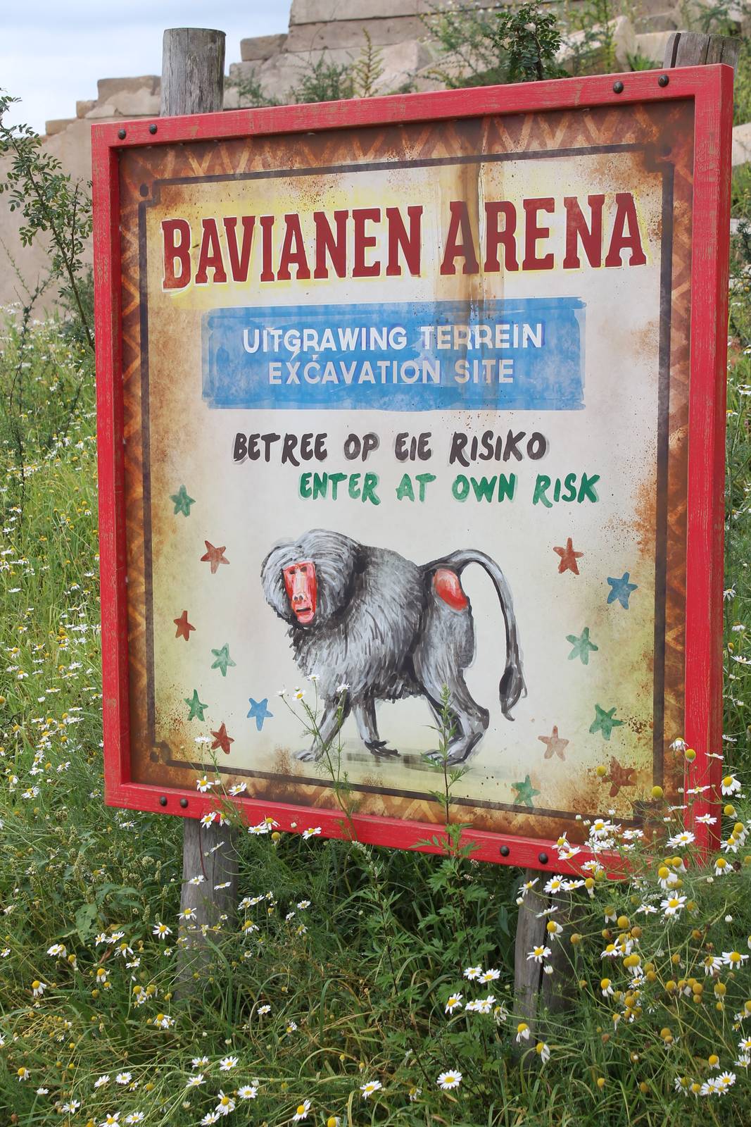 SERENGA : Sign Baboon area