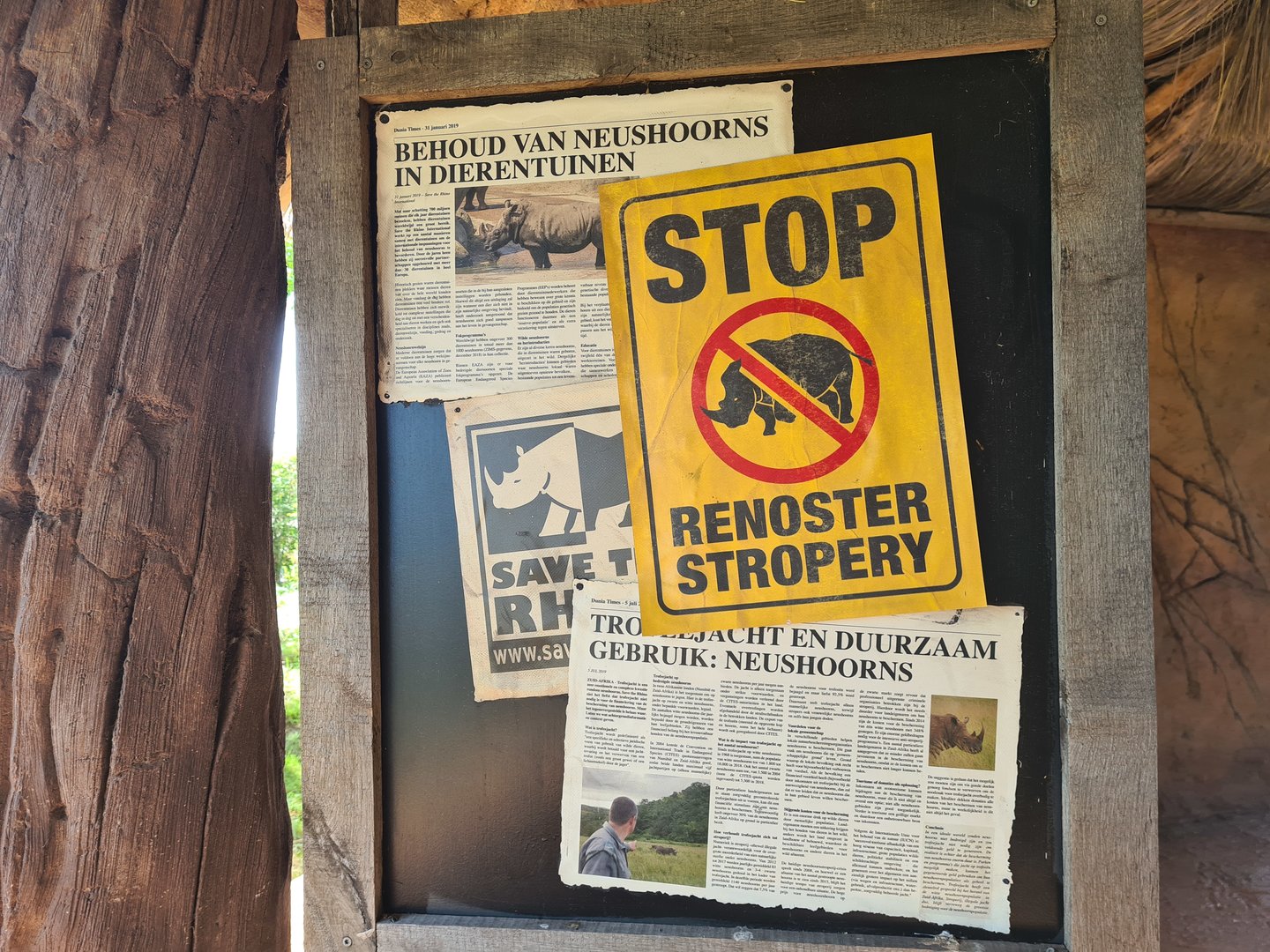 Serenga - Signage in Ranger station