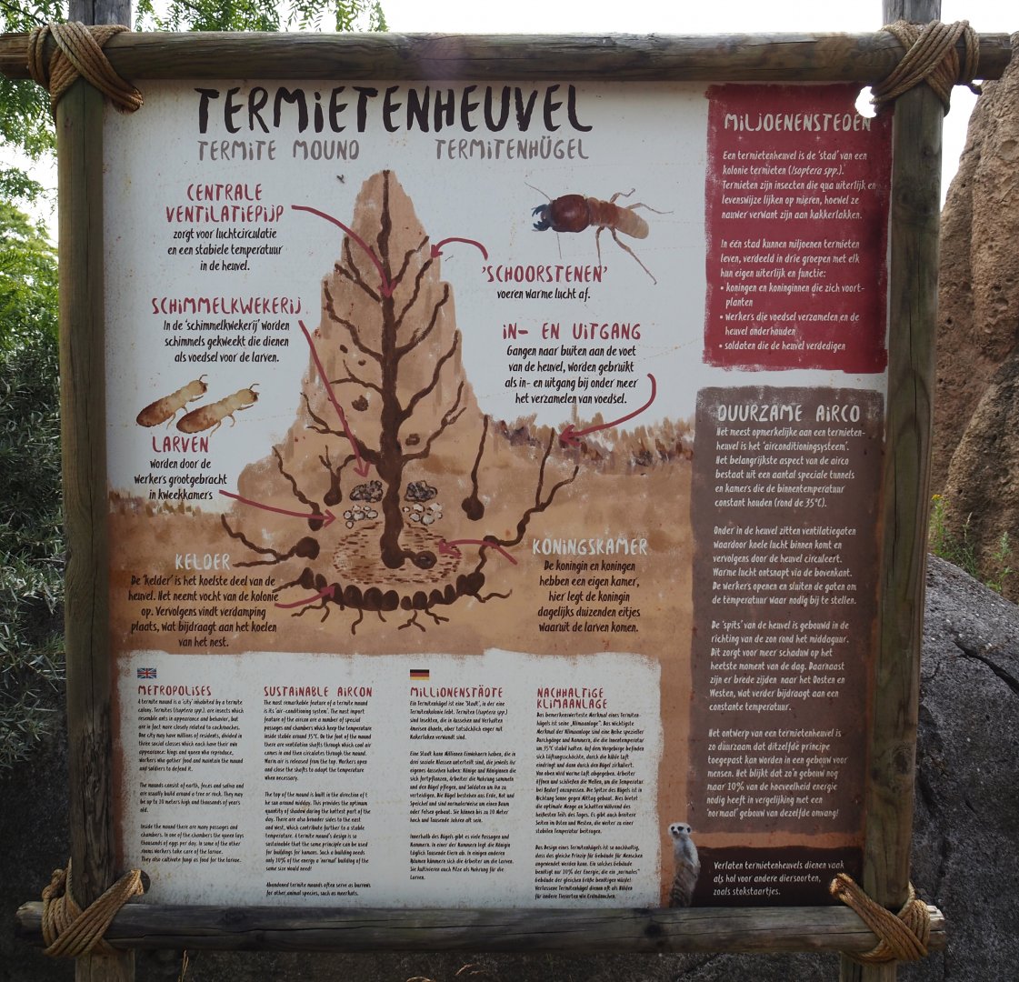 Serenga - Termite mounds signage, 2024-06-23