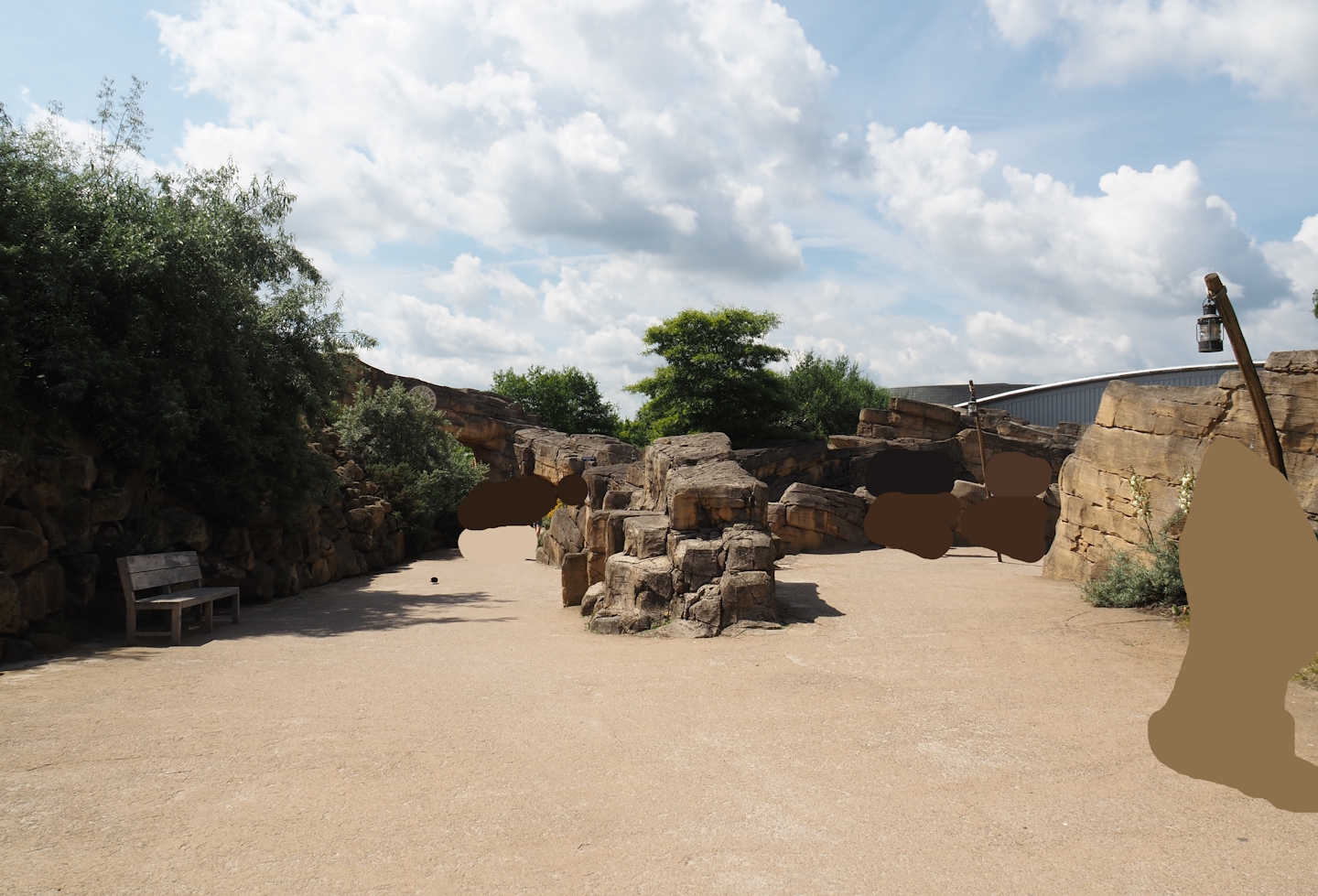 Serenga - Walkways in hippopotamus area, 2024-06-23