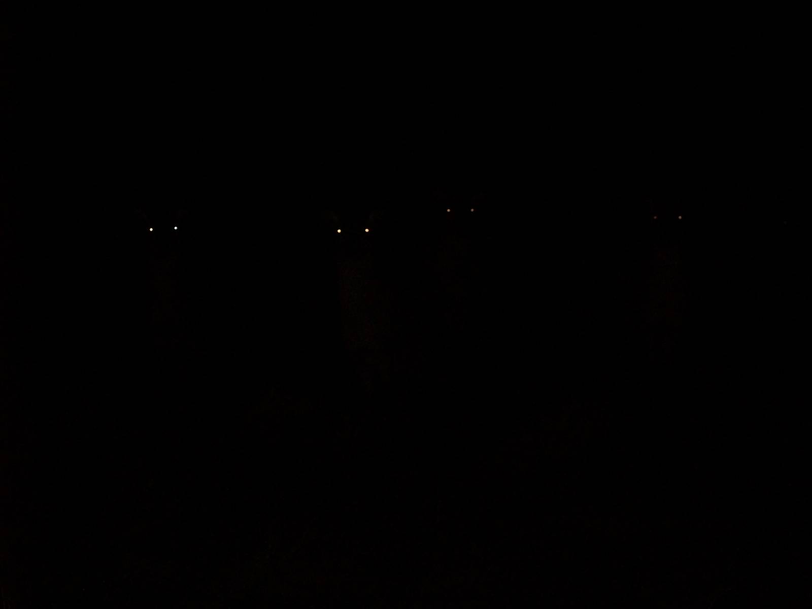 Sewerby Hall and Gardens, the night has a thousand eyes 25th December 2012