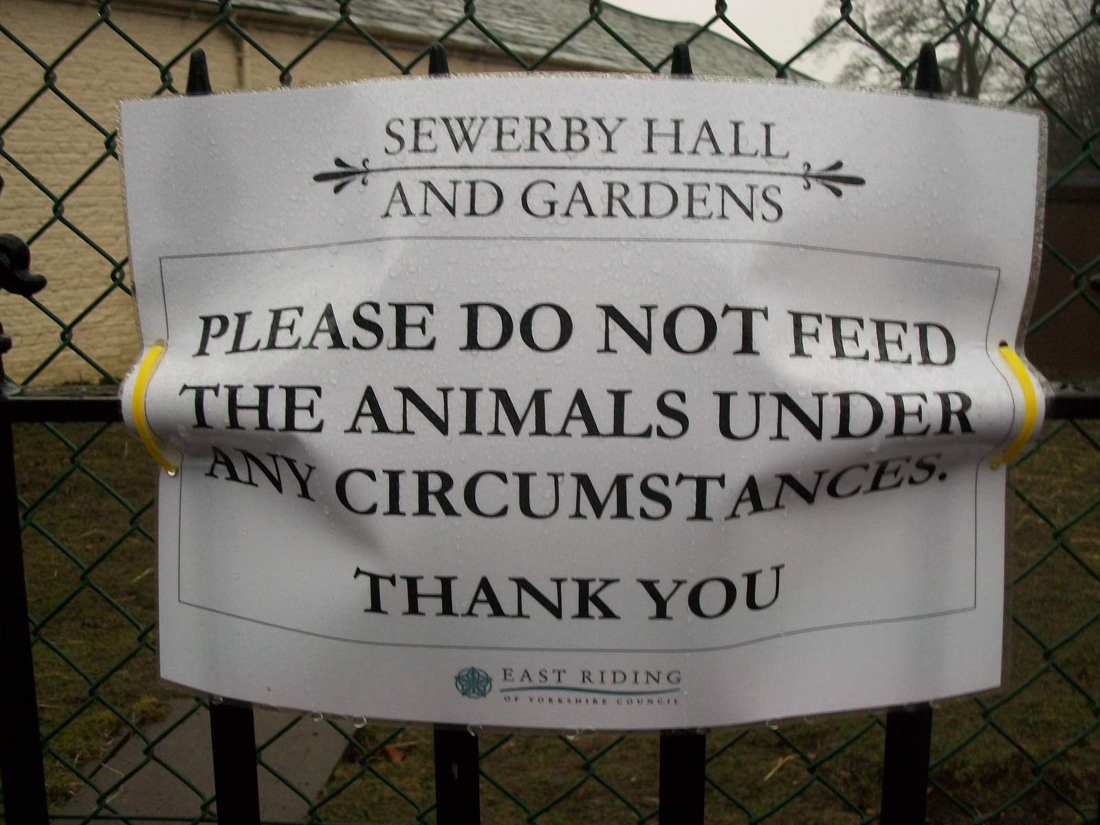 Sewerby Zoo, after Madge III