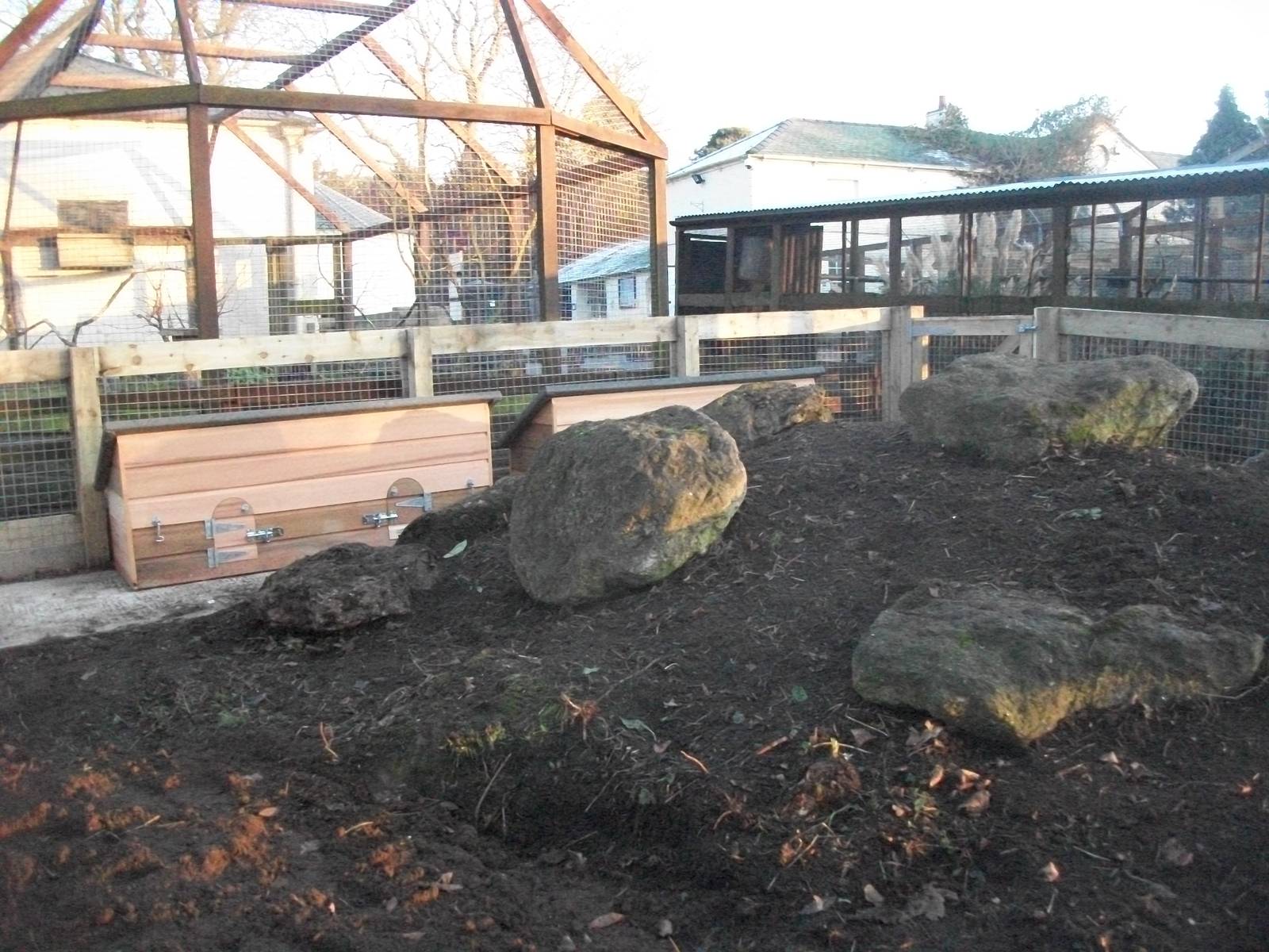 Sewerby Zoo, Cavy Country almost complete 13th December 2012