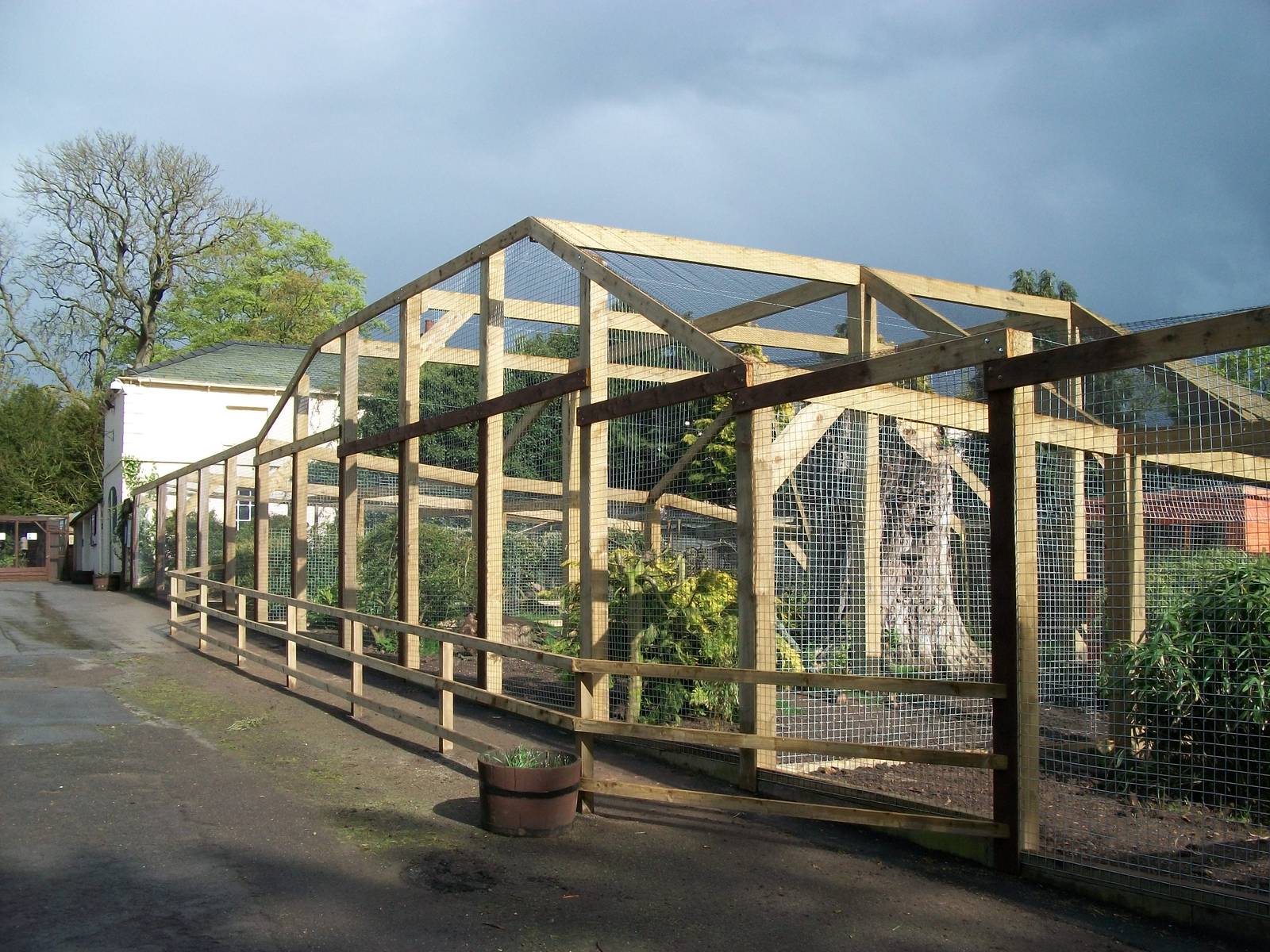 Sewerby Zoo, "Lemur Land" almost there 11th May 2012