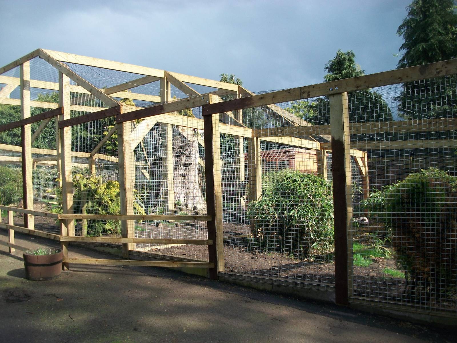 Sewerby Zoo, "Lemur Land" almost there 11th May 2012