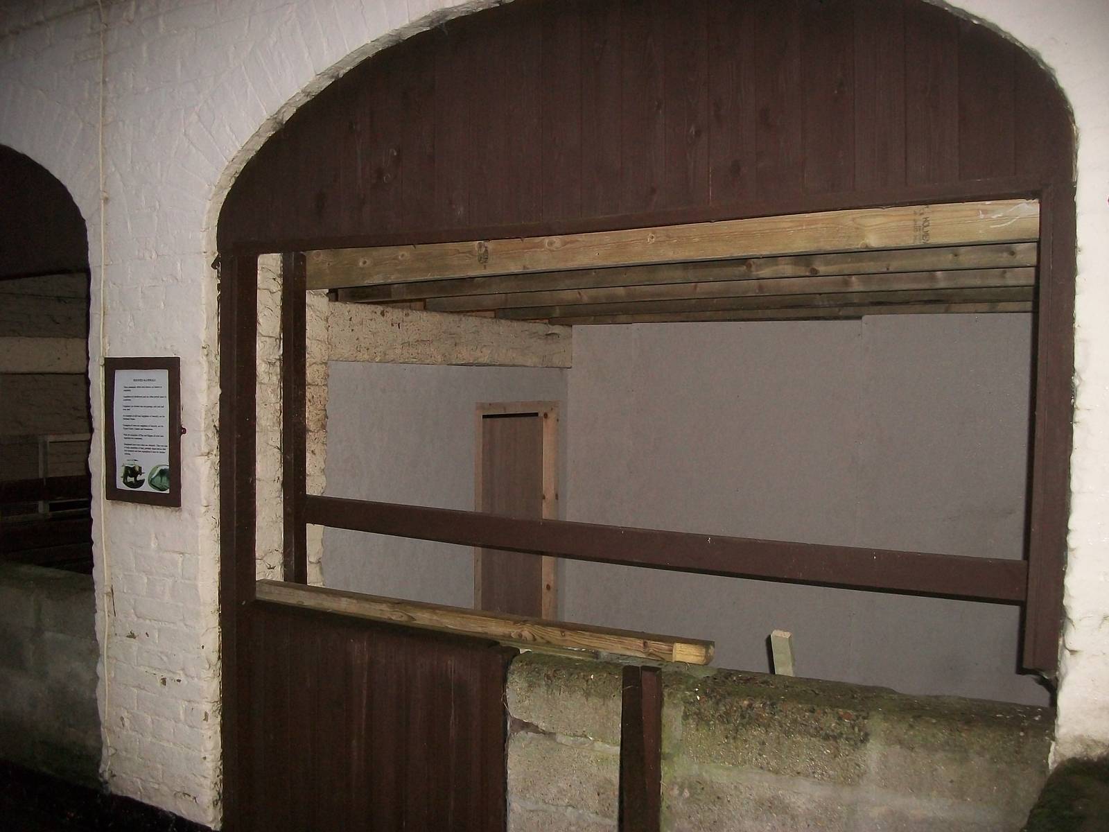 Sewerby Zoo, new sick bays under construction 7th December 2012