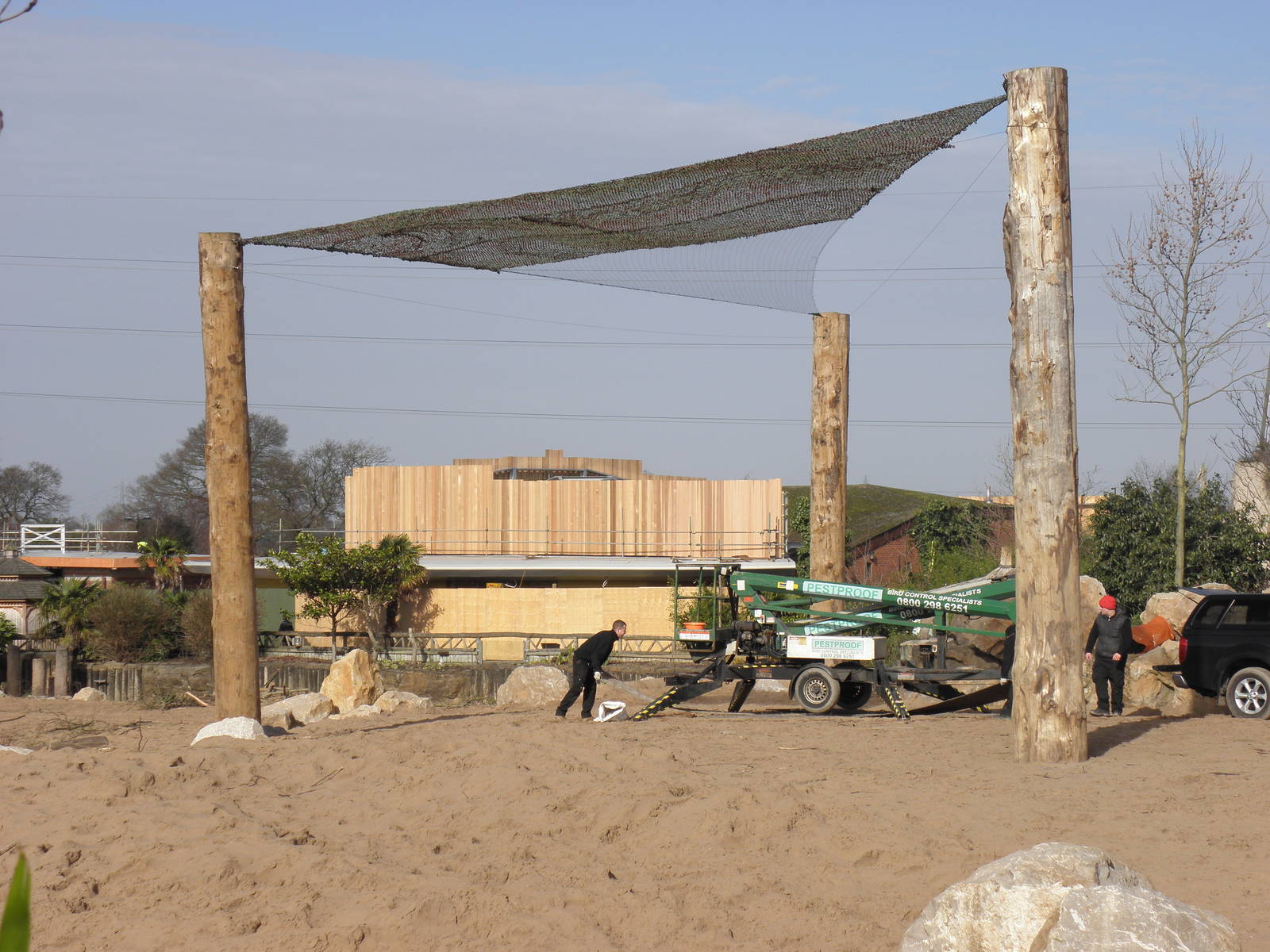 Shade Canopy... Elephant Paddock