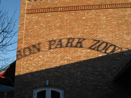 Shadows from sign - Feb 2012