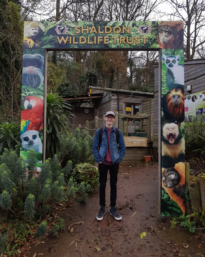 Shaldon Wildlife Trust - Main gate - January, 2017