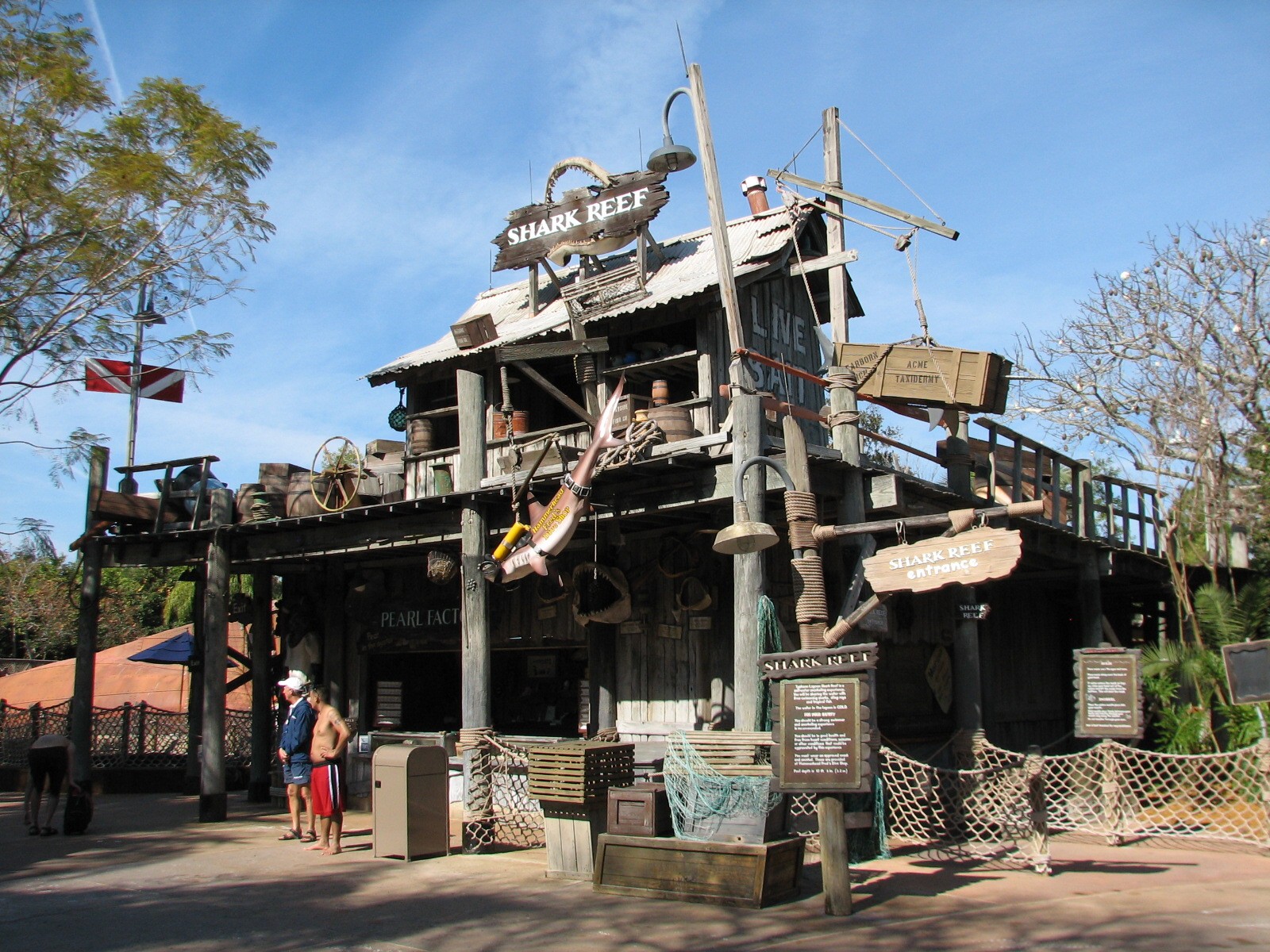 Shark Reef at Disney Typhoon Lagoon - Entrance