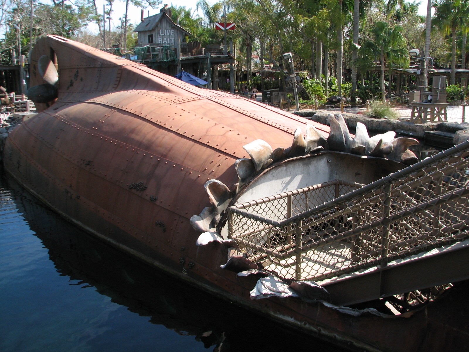 Shark Reef at Disney Typhoon Lagoon - Shipwreck Entry