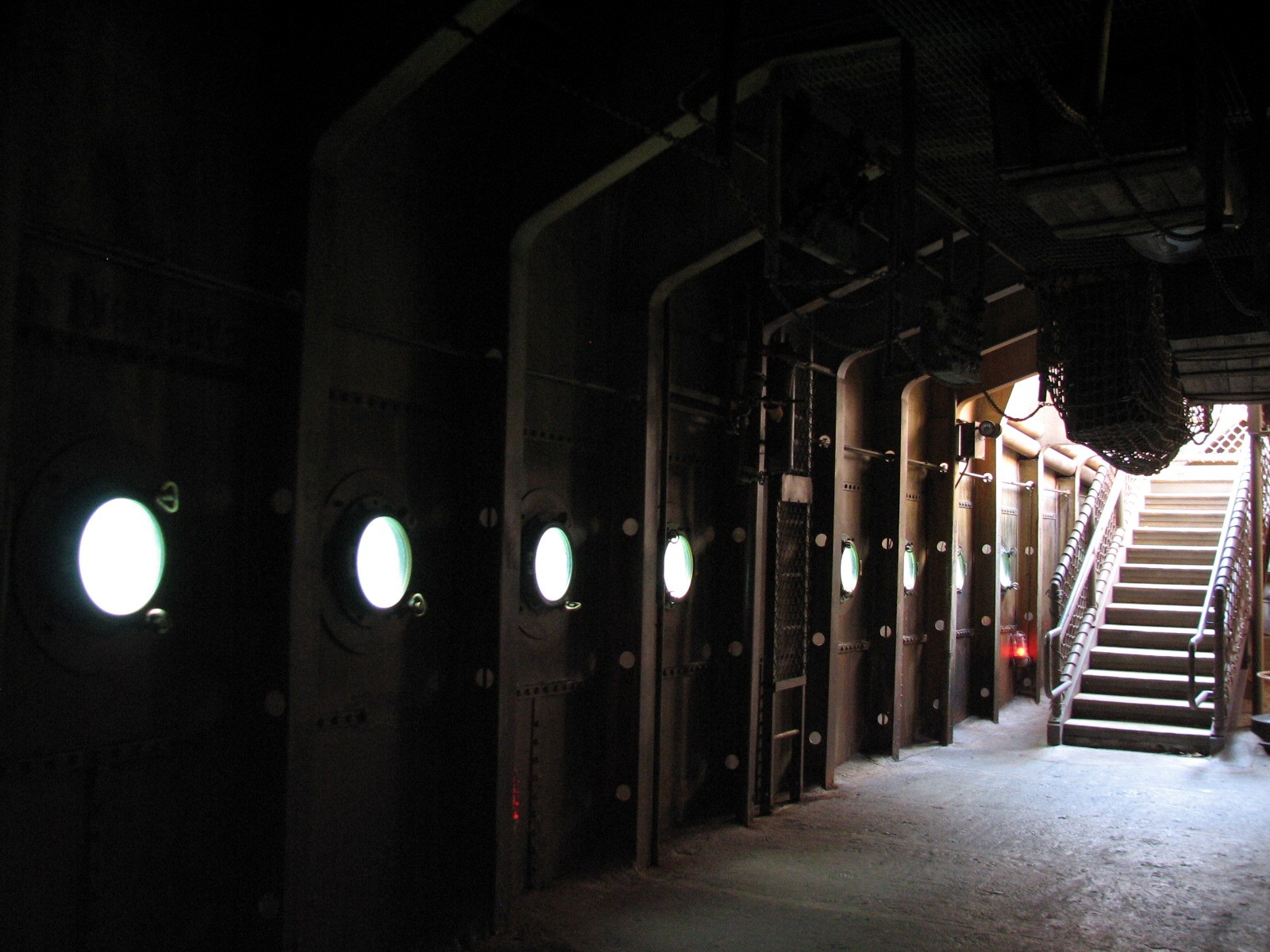 Shark Reef at Disney Typhoon Lagoon - Shipwreck Interior