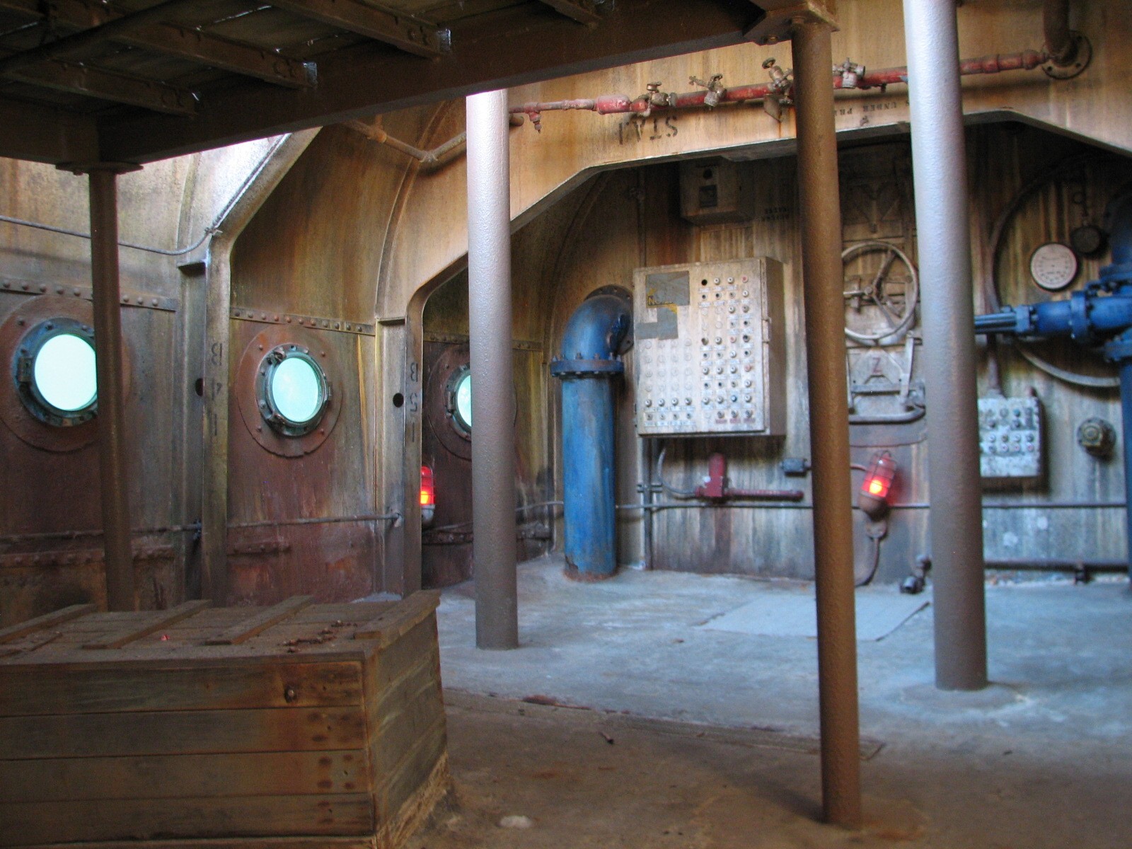 Shark Reef at Disney Typhoon Lagoon - Shipwreck Interior