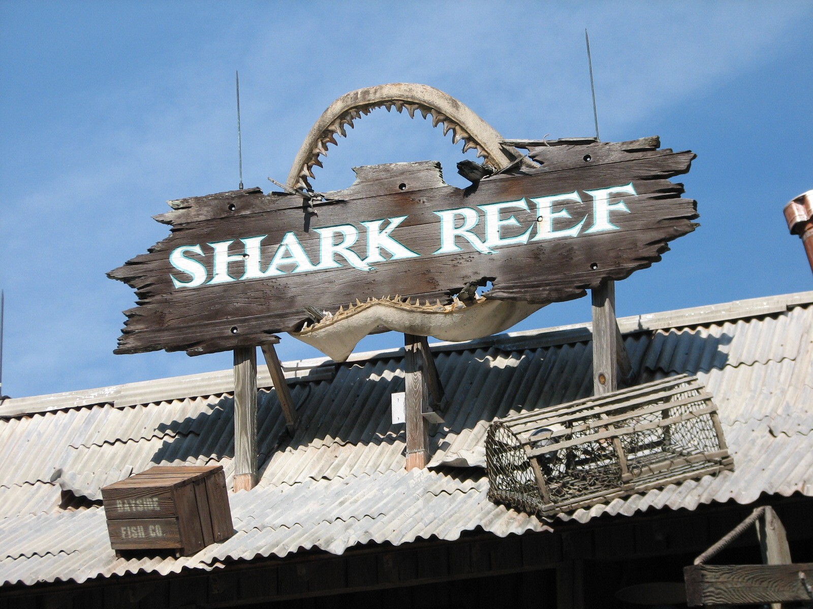Shark Reef at Disney Typhoon Lagoon - Sign