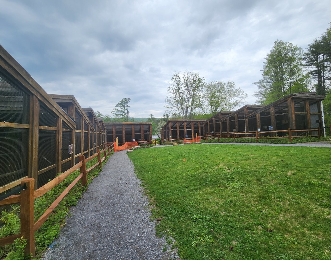 Shaver's Creek Environmental Center (PA) - Aviary enclosures