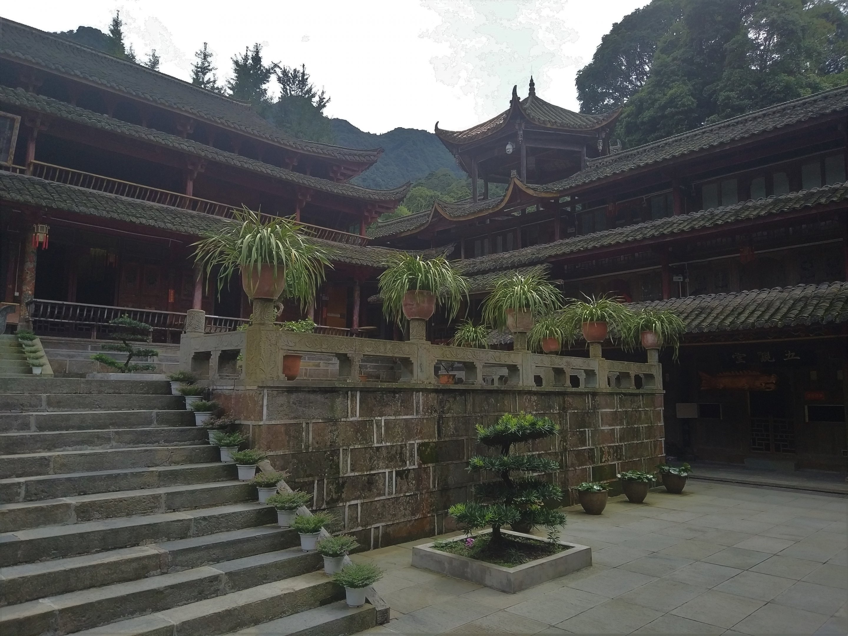 Shenshui Pavilion, Mount Emei