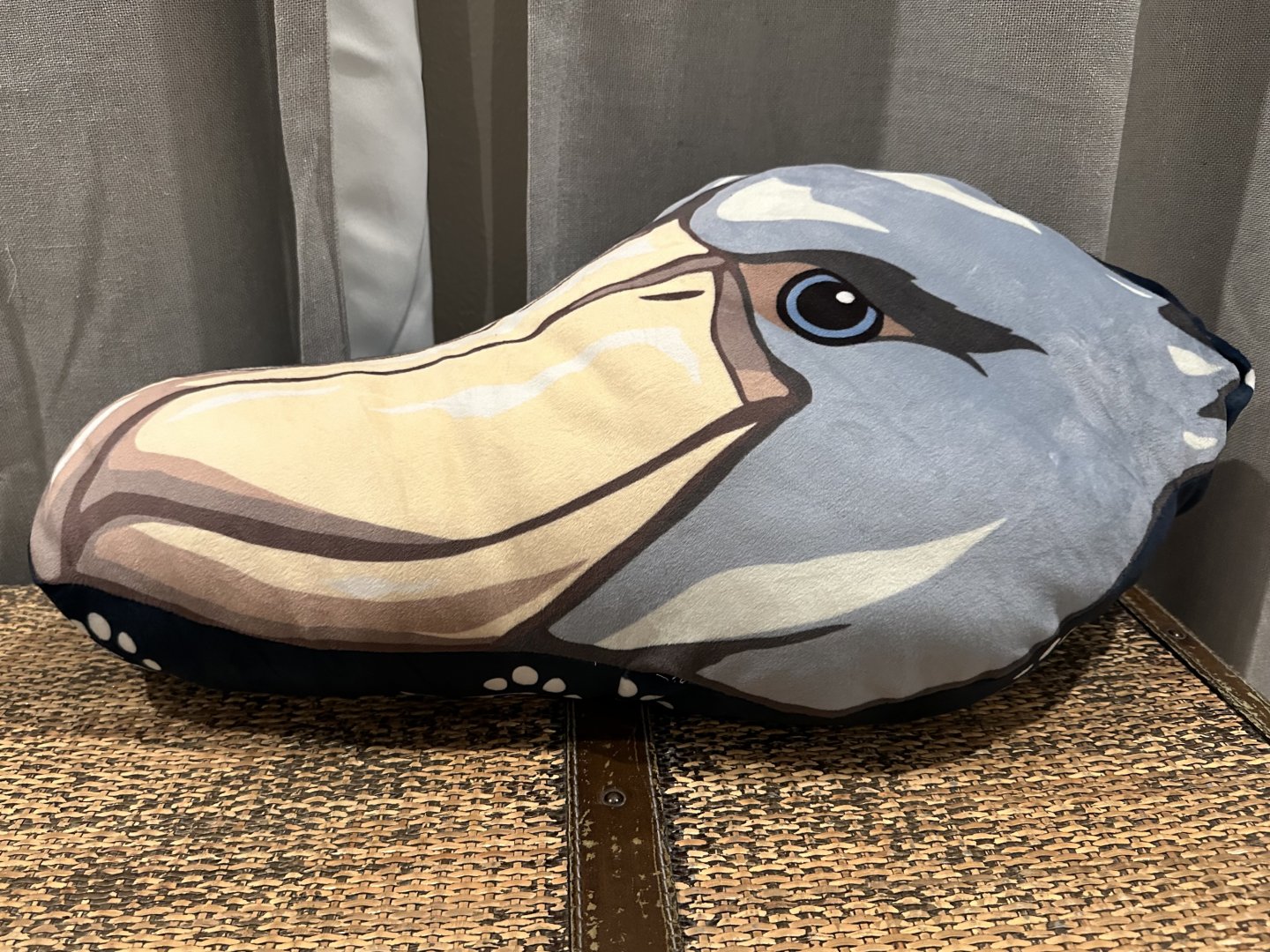 Shoebill Decorative Pillow - ZooTampa