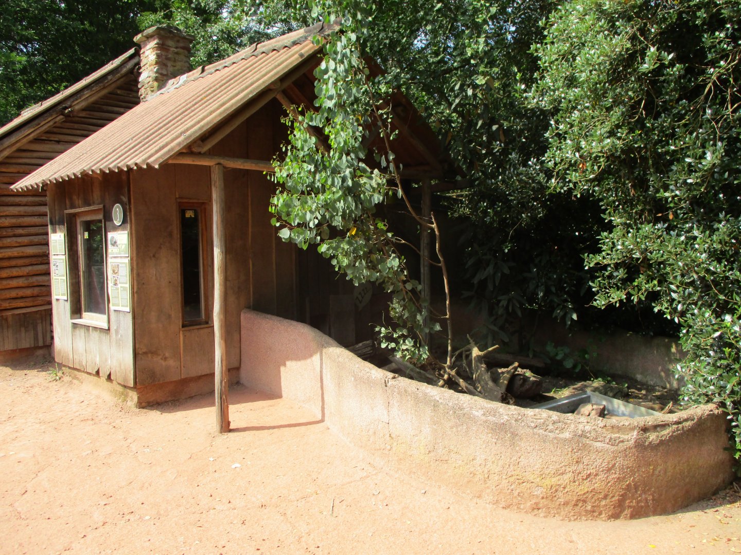 Short-beaked echidna enclosure