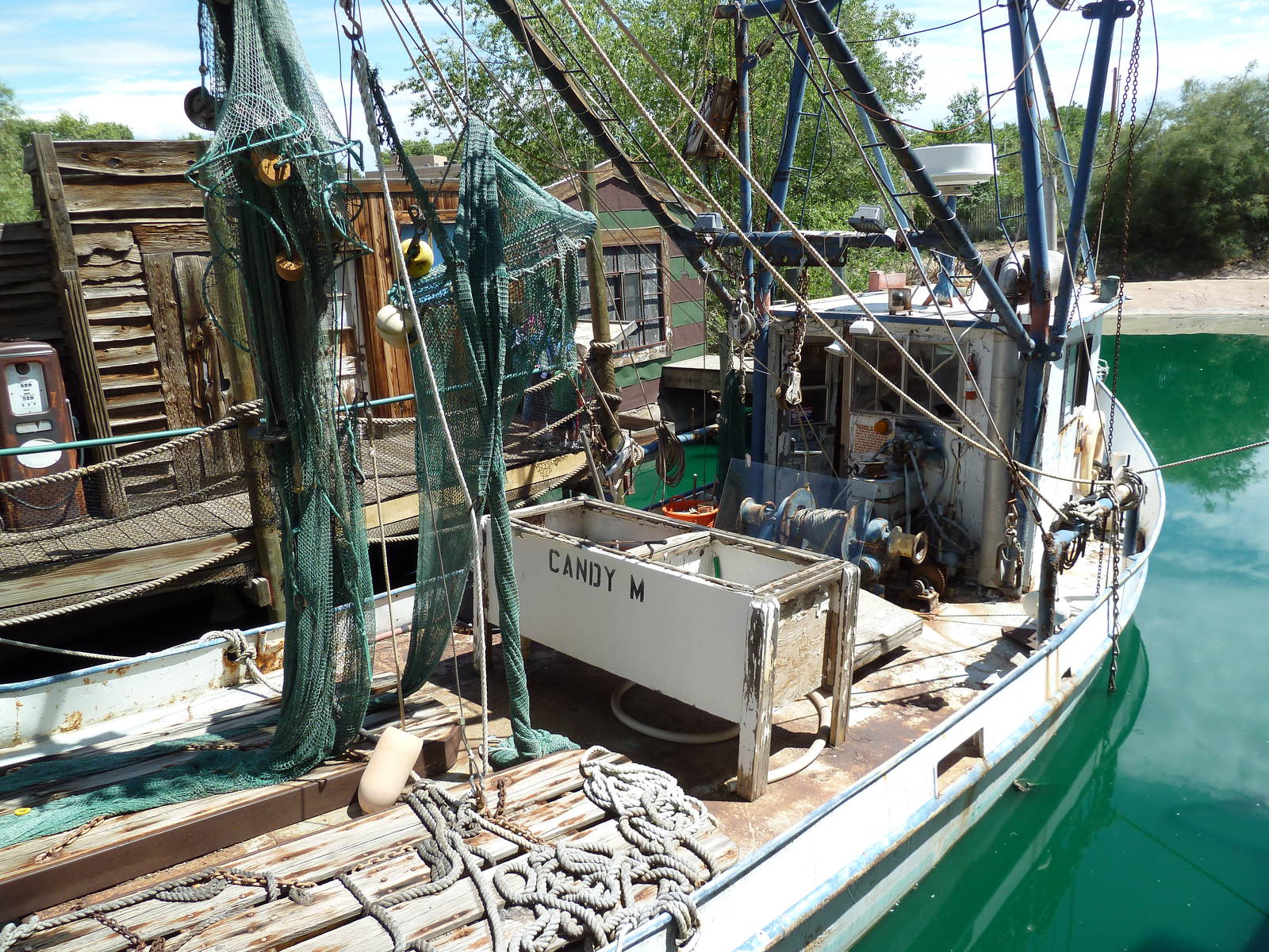 Shrimp Boat Outdoor Exhibit - No Animals