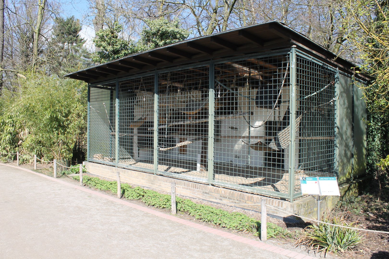 Siamang-cage