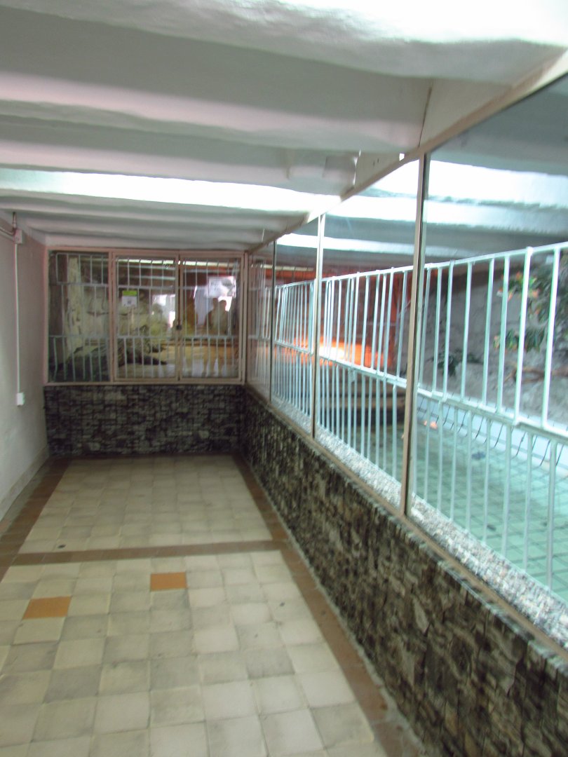 Siamese crocodile exhibit