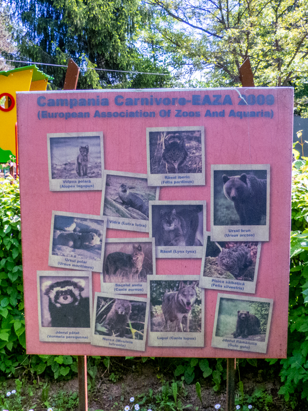 sign about EAZA campaign