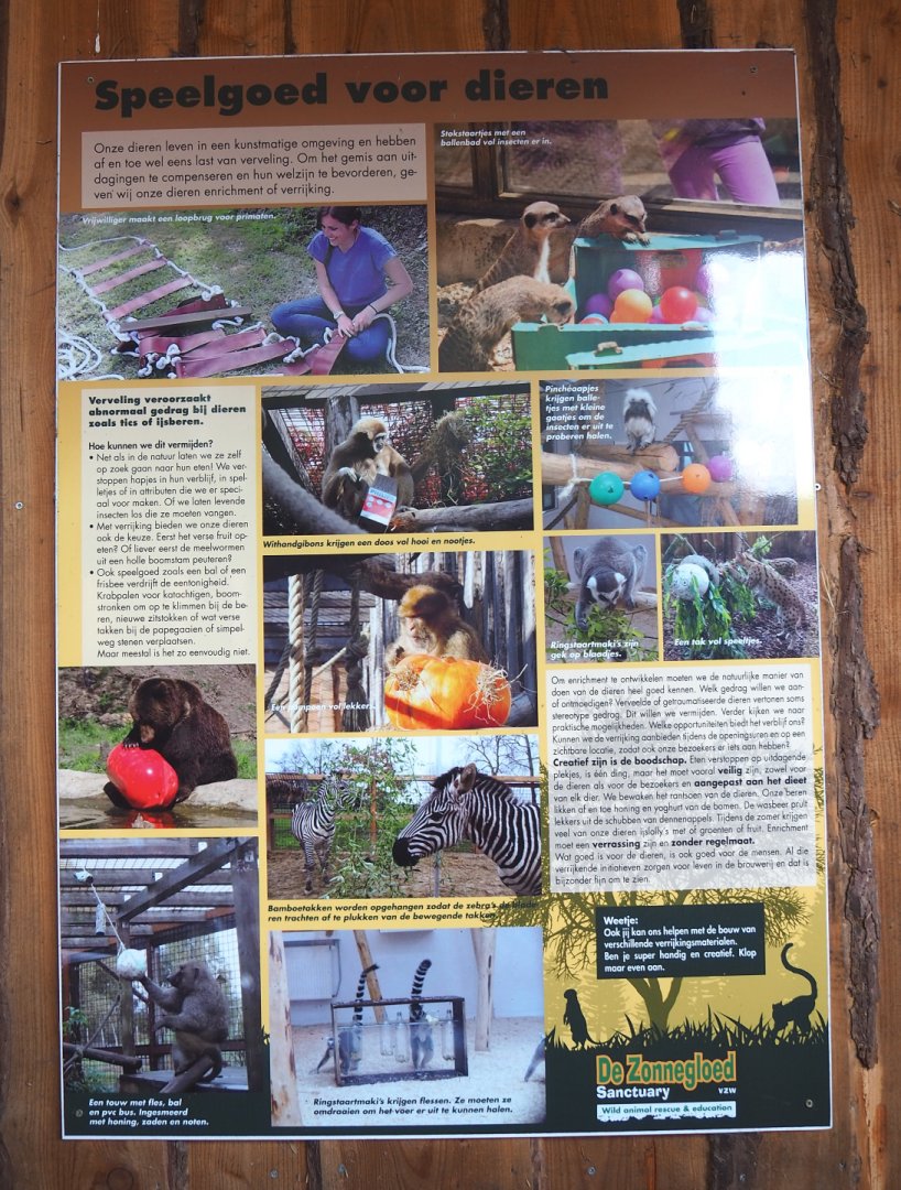 Sign about enrichment, 2020-09-12