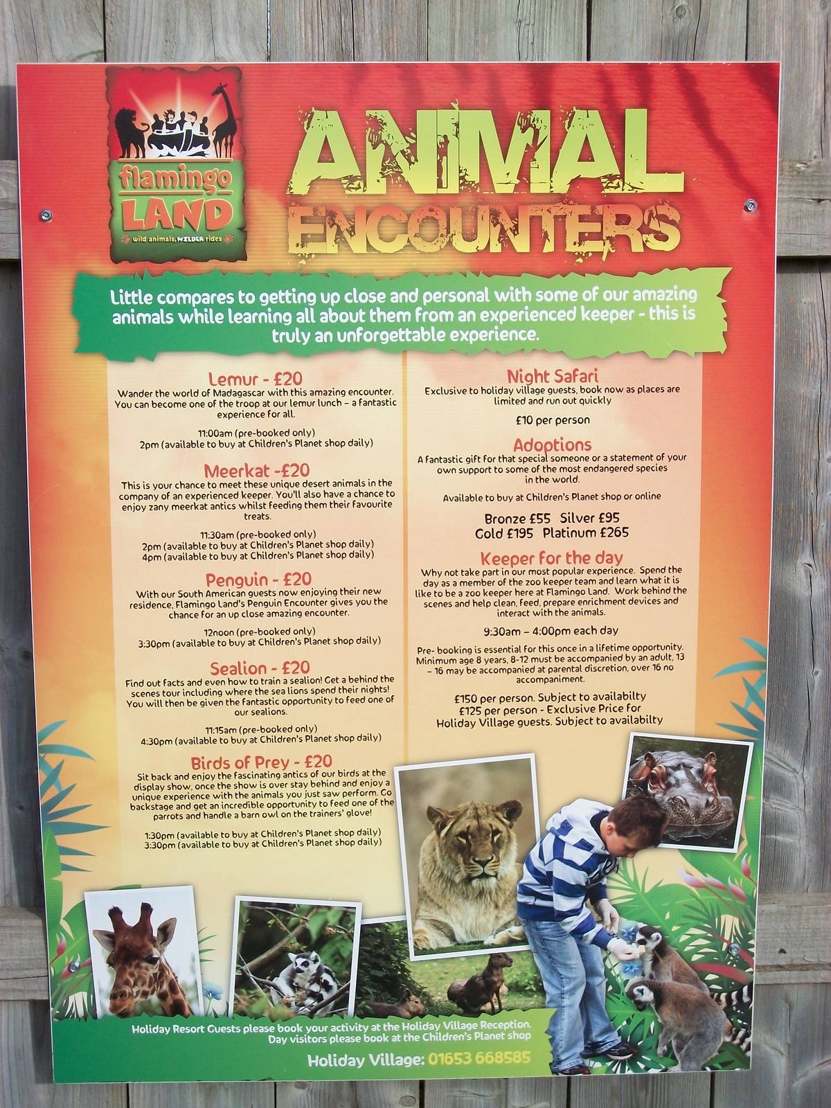 Sign advertising encounters 17th February 2012