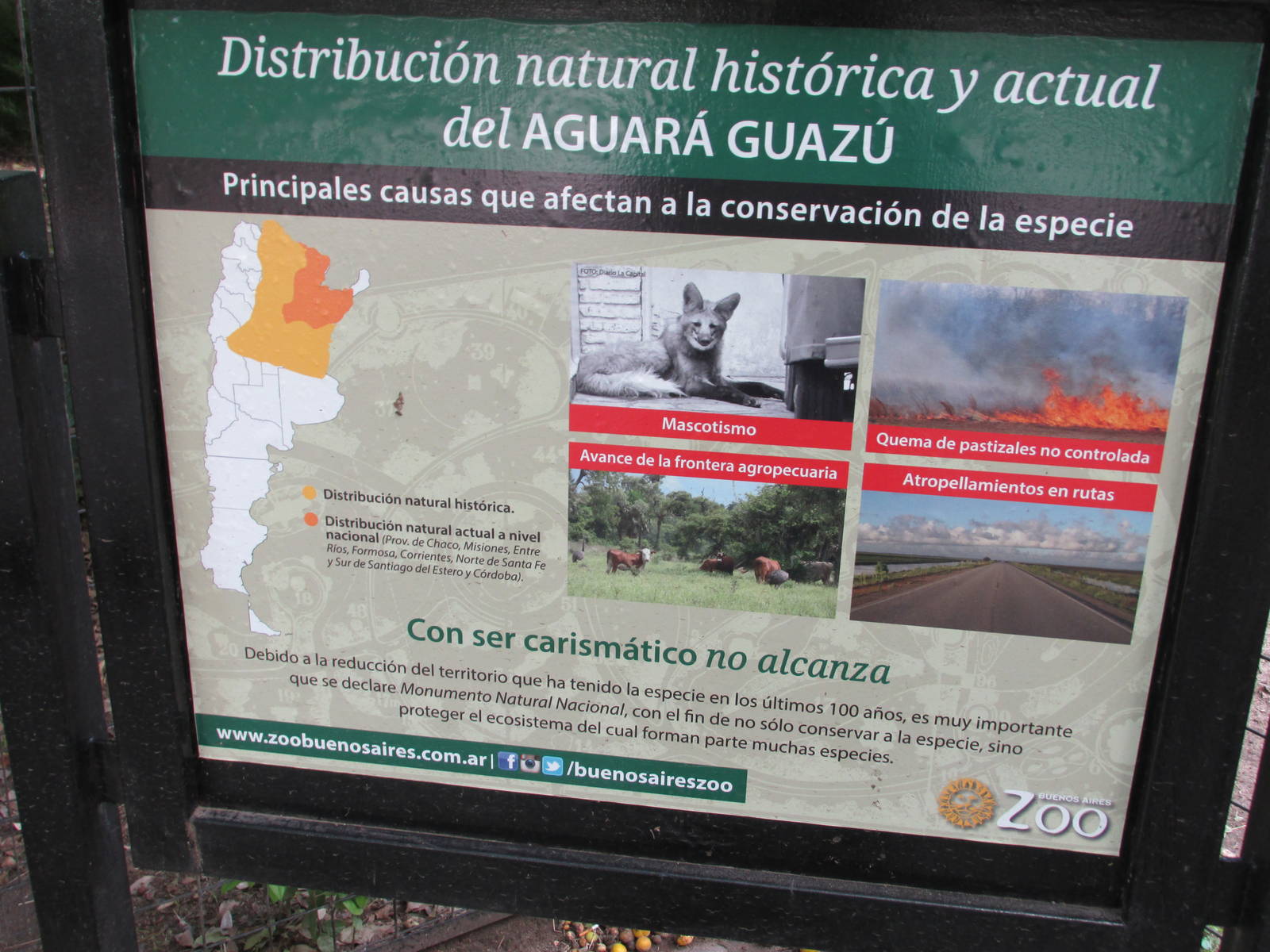 sign buenos aires zoo