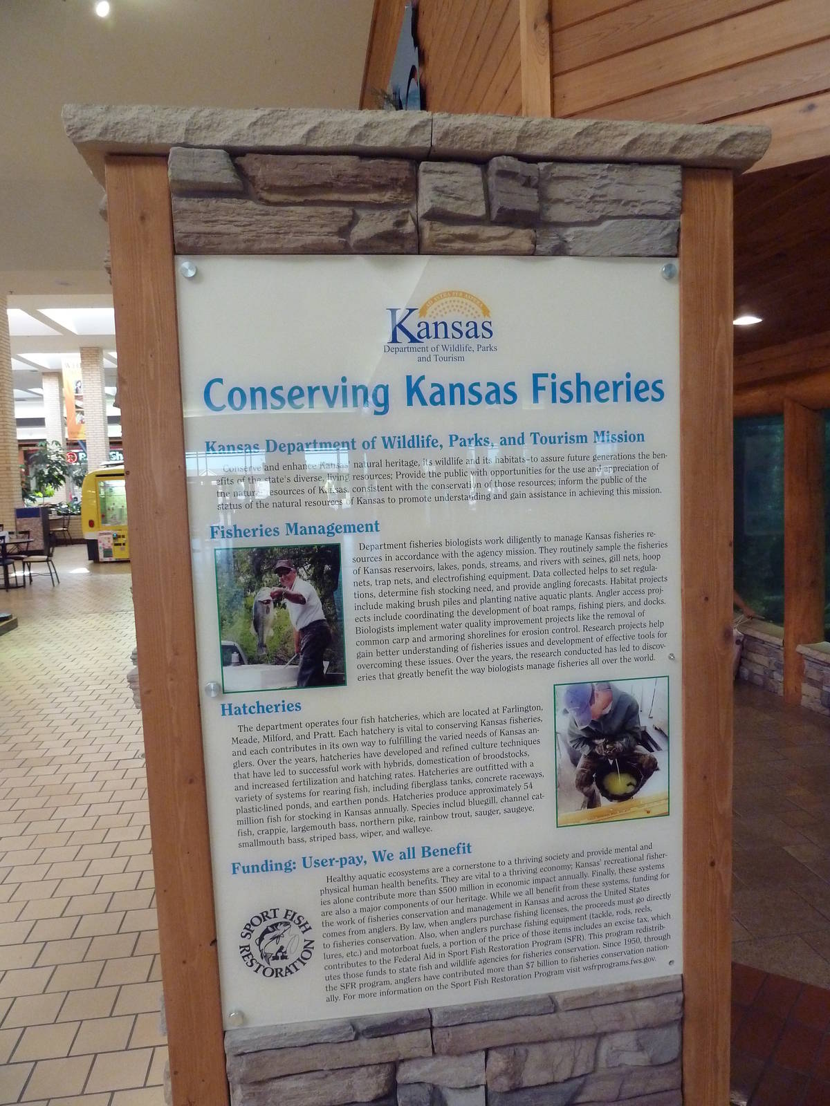 Sign - Conserving Kansas Fisheries