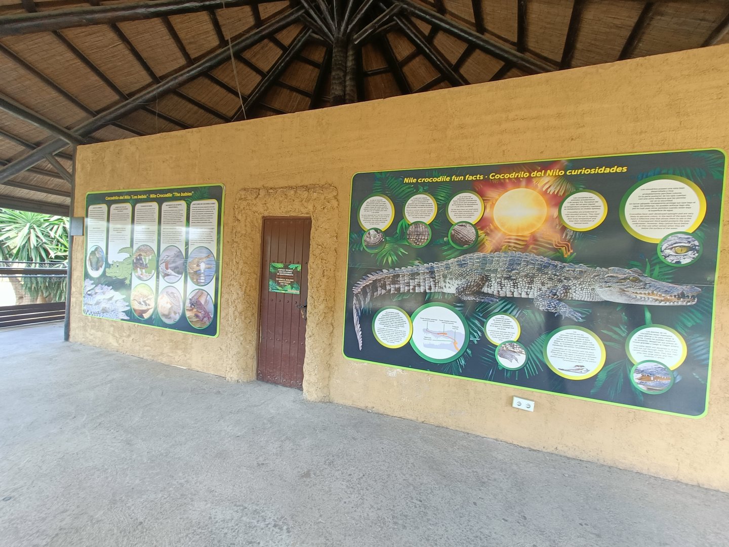 Sign - Crocodile park Torremolinos