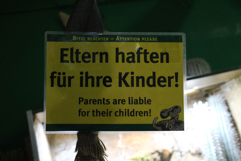 Sign Every Zoo Should Have