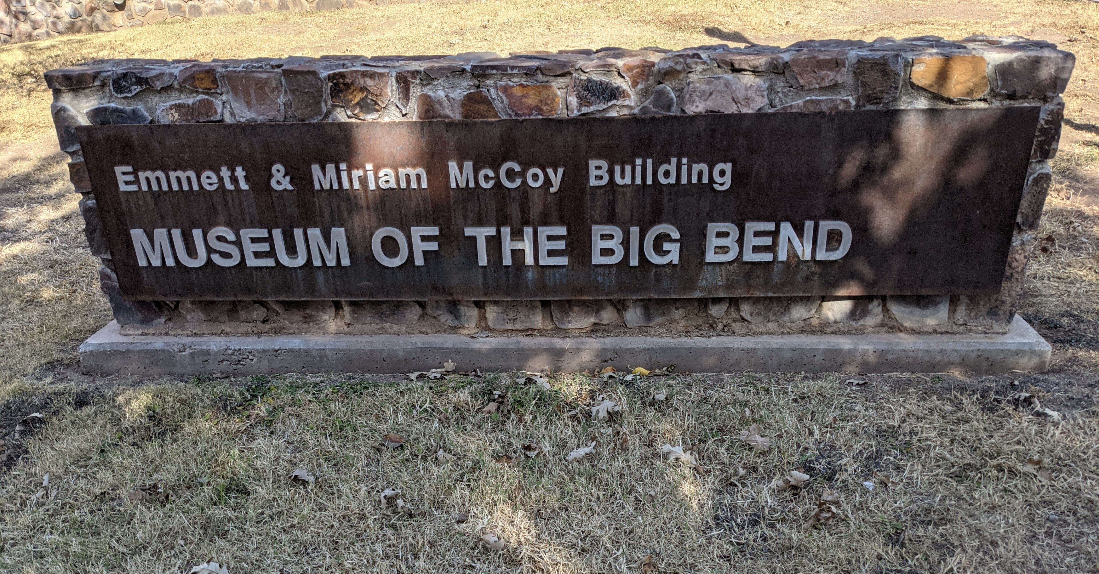 Sign for Museum