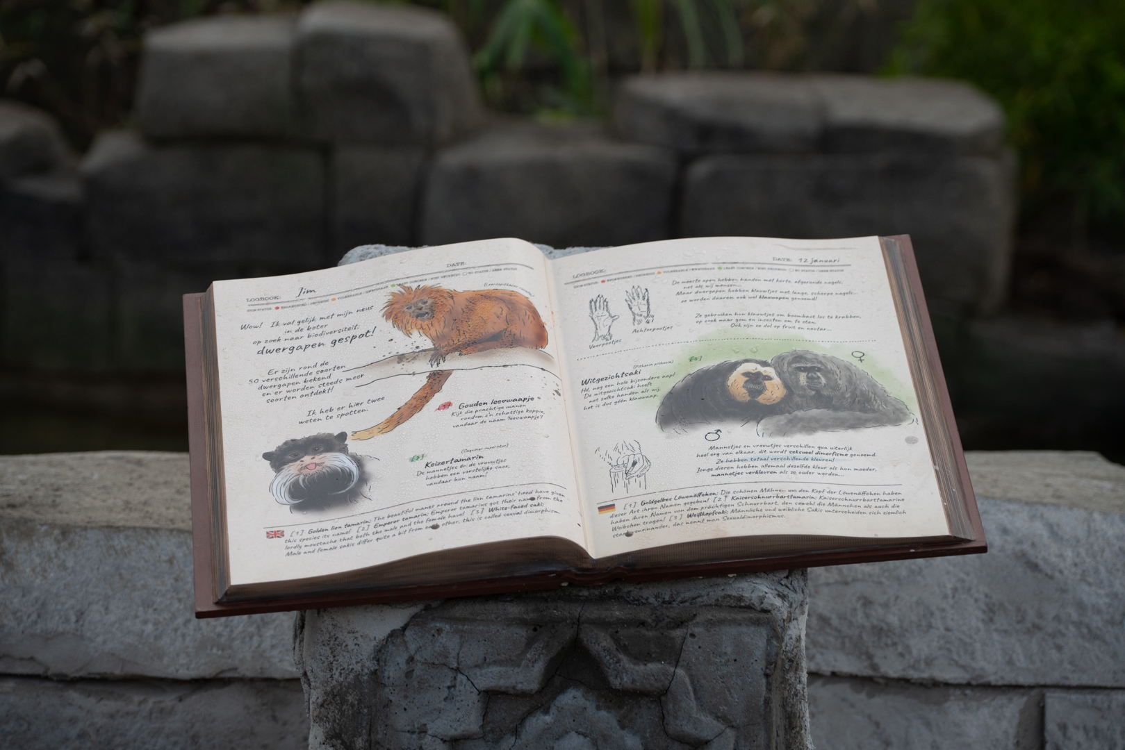 Sign for new entrance