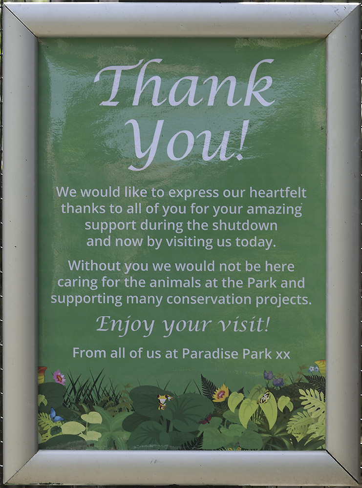 Sign for reopening after lockdown