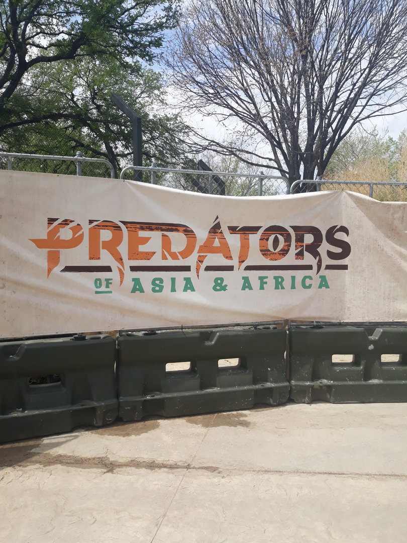 Sign for upcoming exhibit