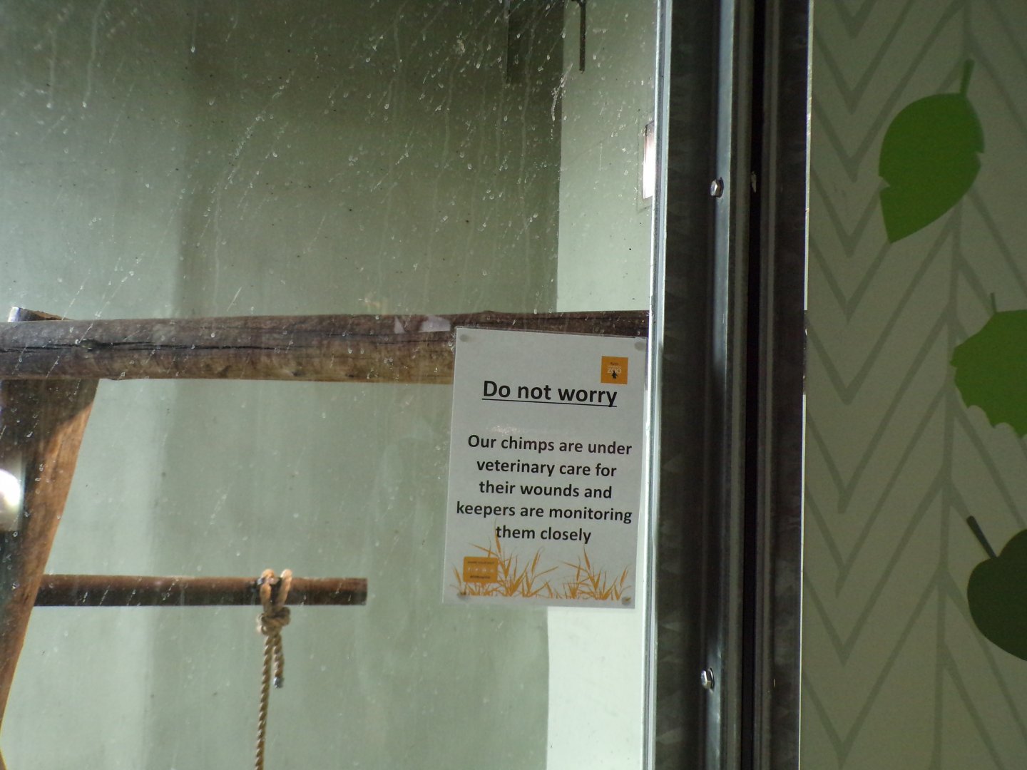 Sign in Budongo trail 17.10.24