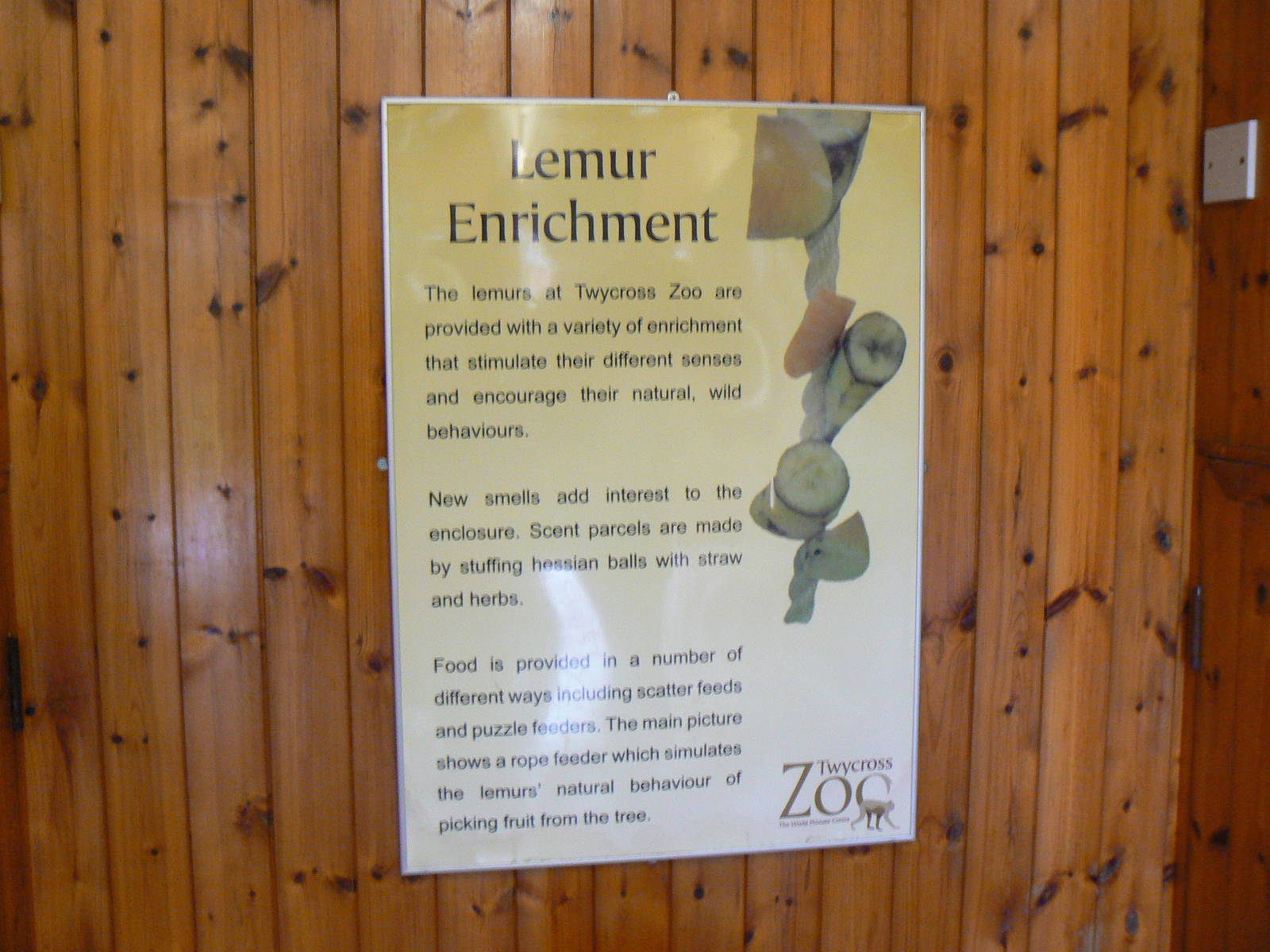 Sign In Lemur house- 17 October 2015
