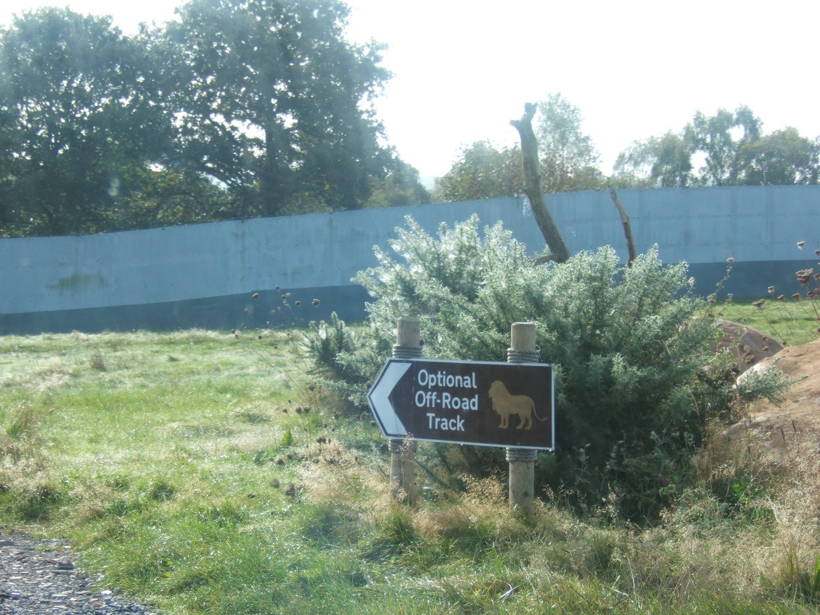 Sign in Lion reserve