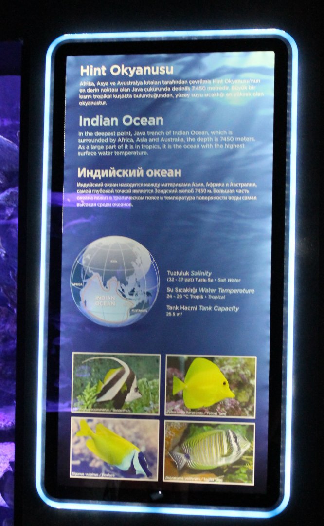 Sign Indian Ocean Tank