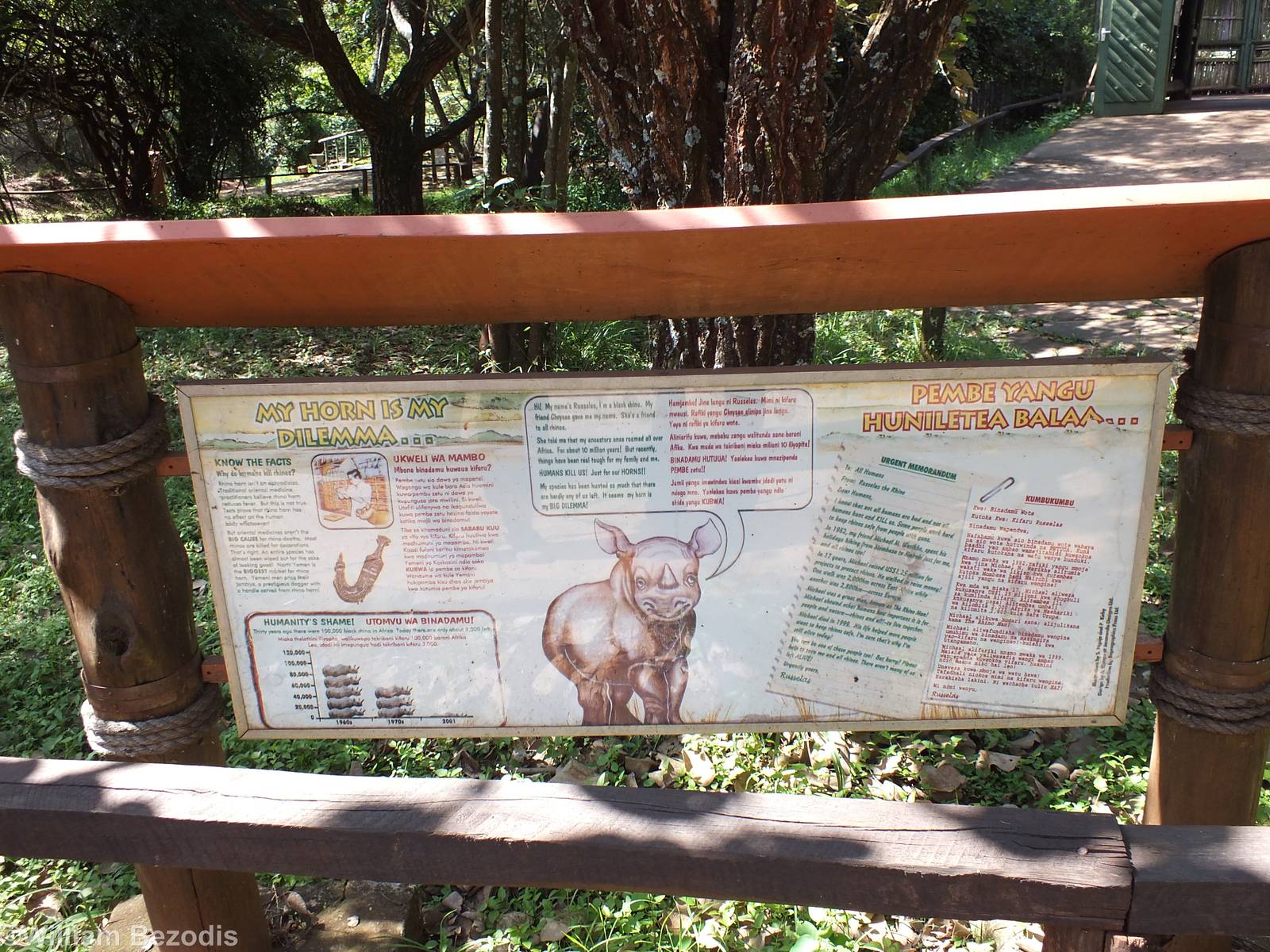 Sign - Nairobi Safari Walk