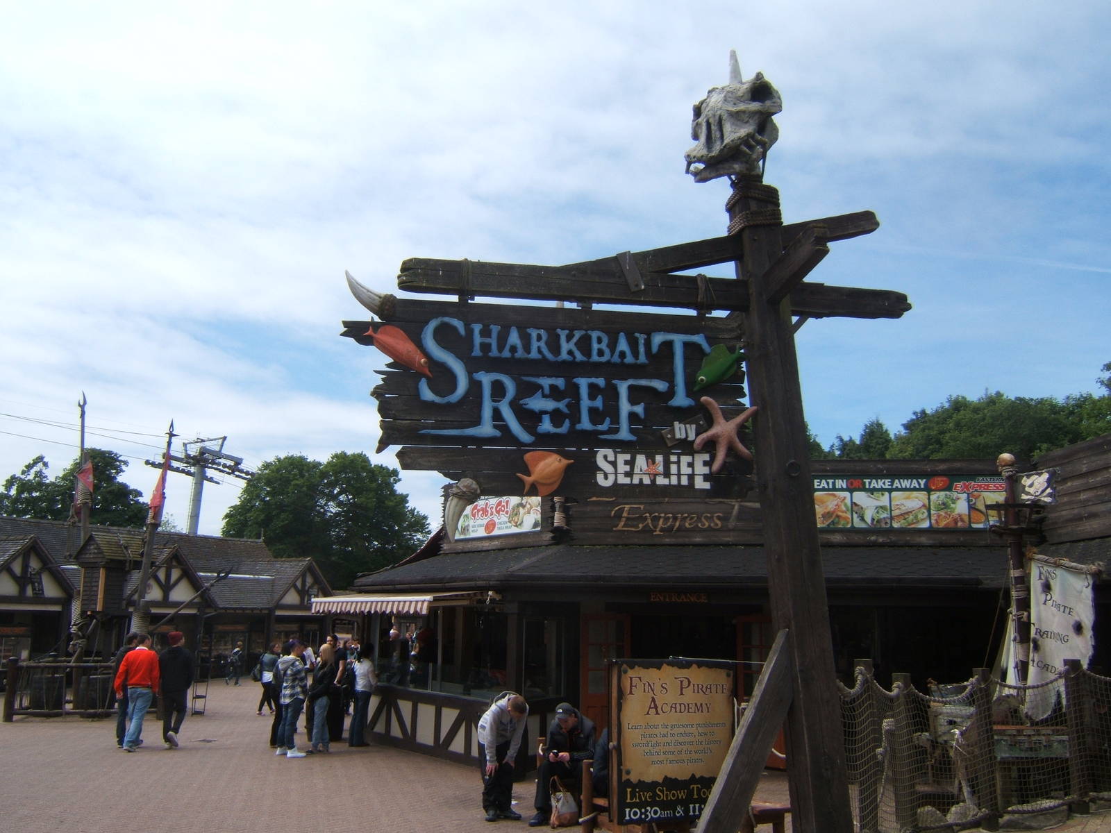 Sign outside the Entrance