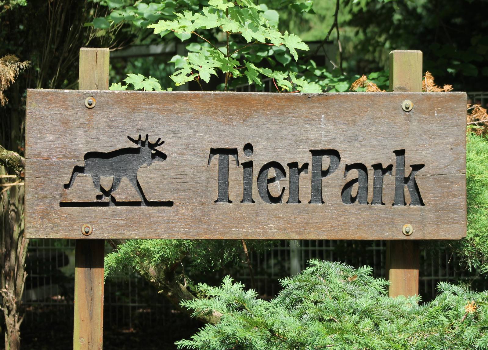 Sign Tierpark