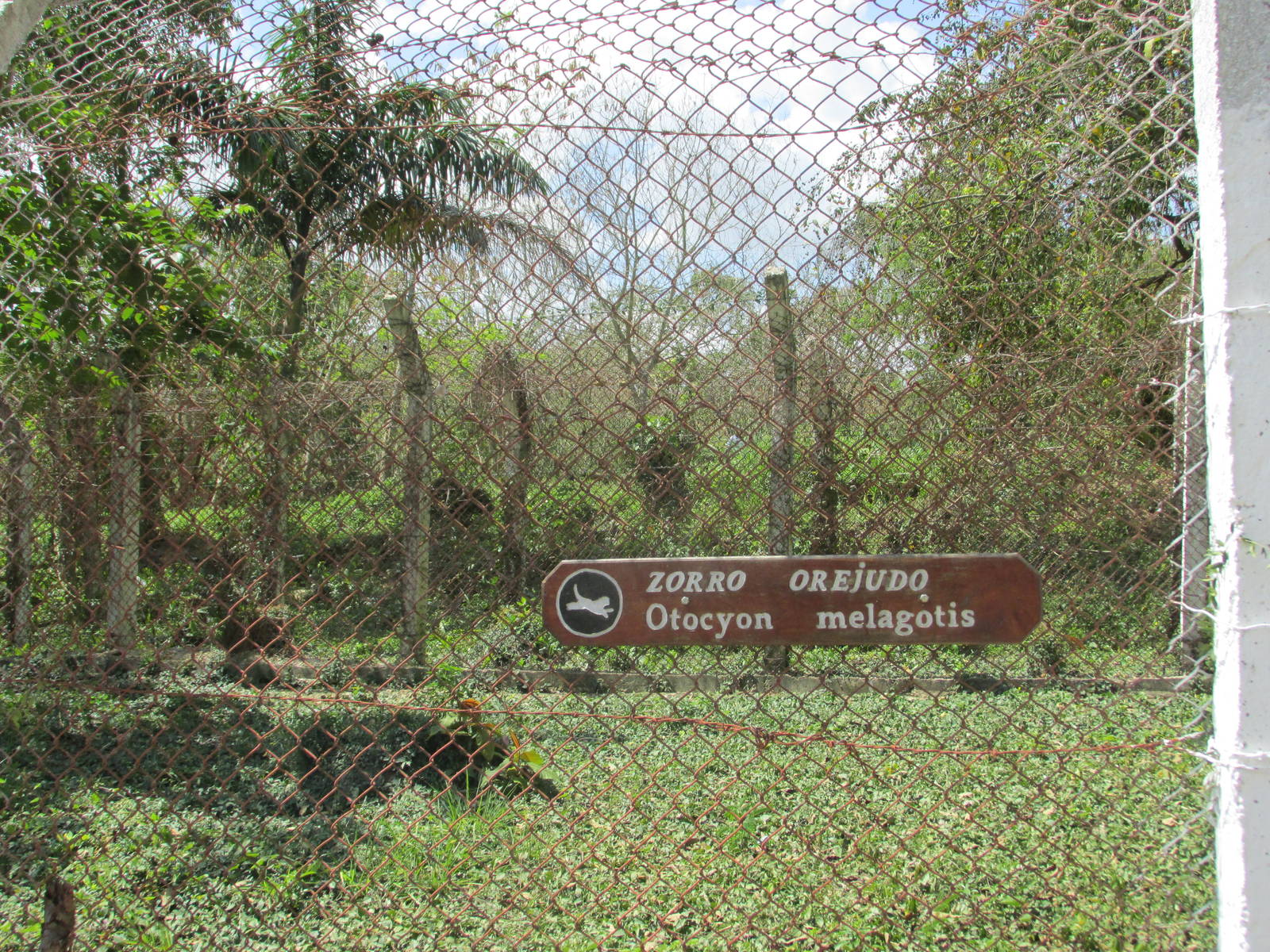 sign zoologico nacional