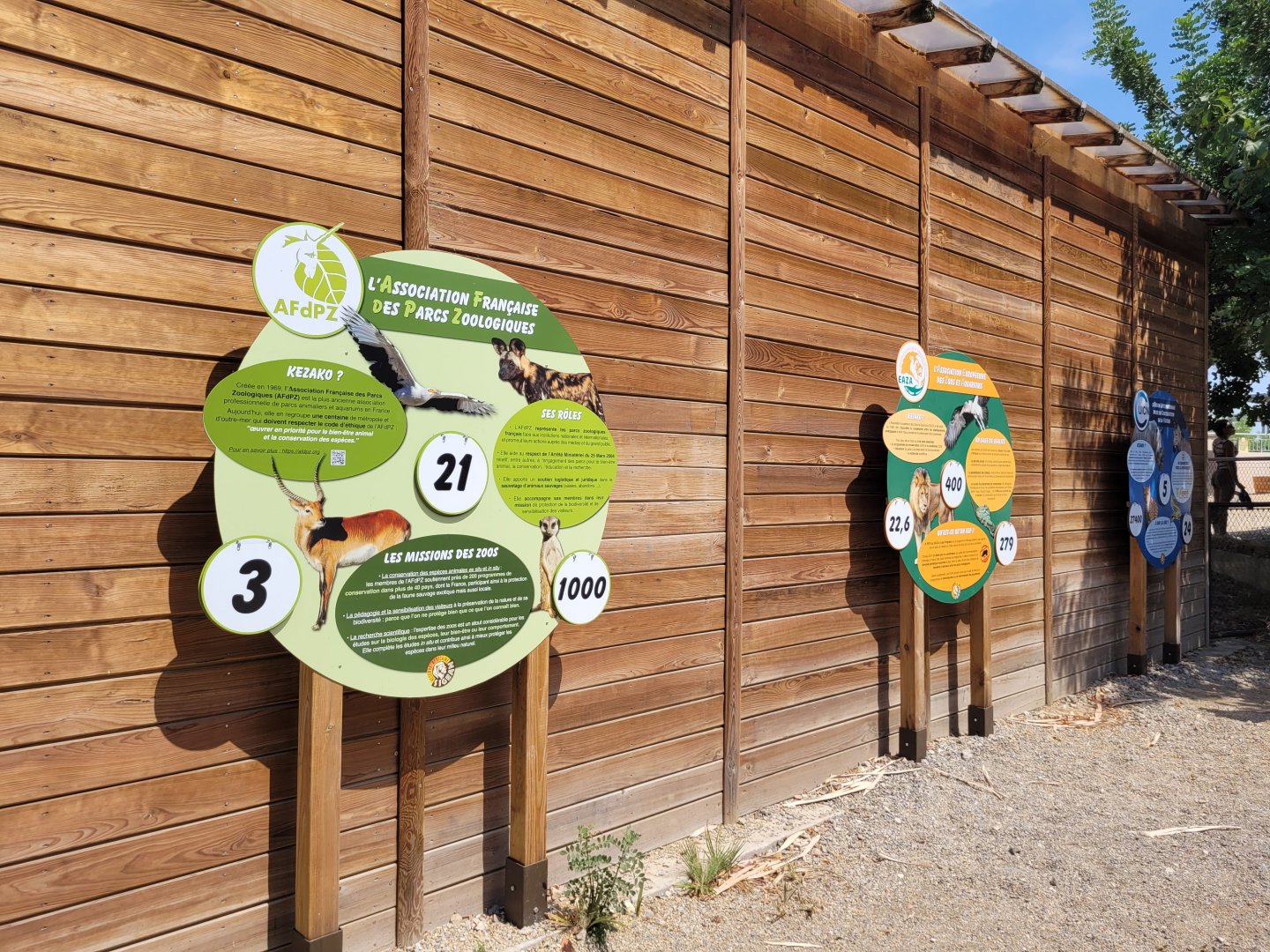 Signae about zoological associations -Réserve Africaine de Sigean (2022)