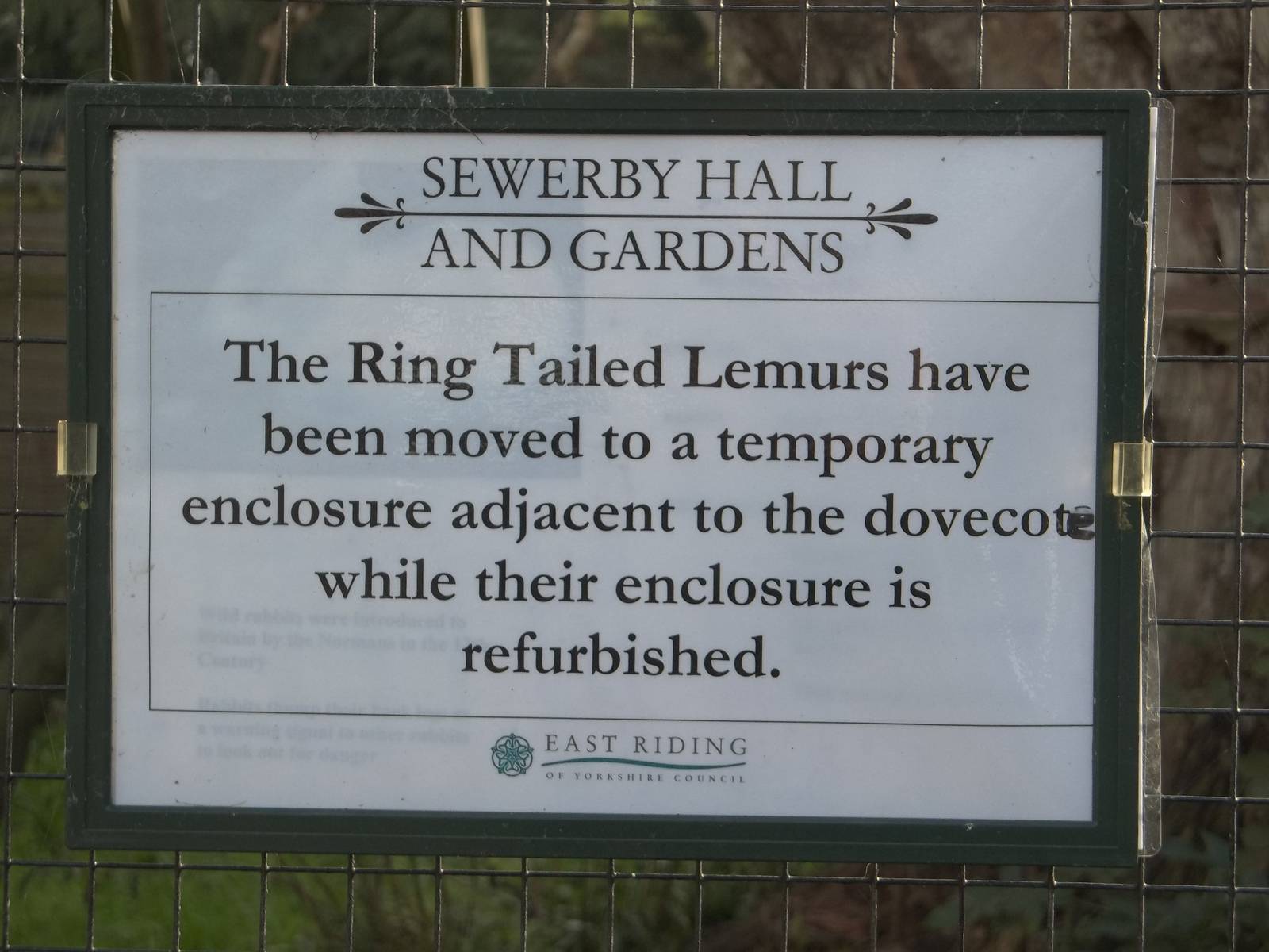 Signage, 10th October 2014